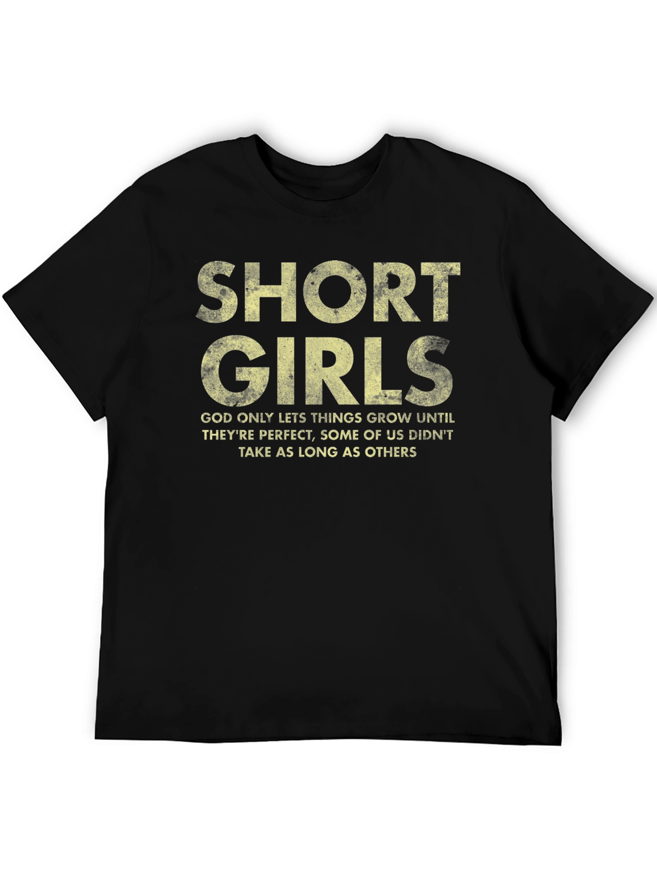 Short Girls Graphic Tee - Perfect Humor T-Shirt