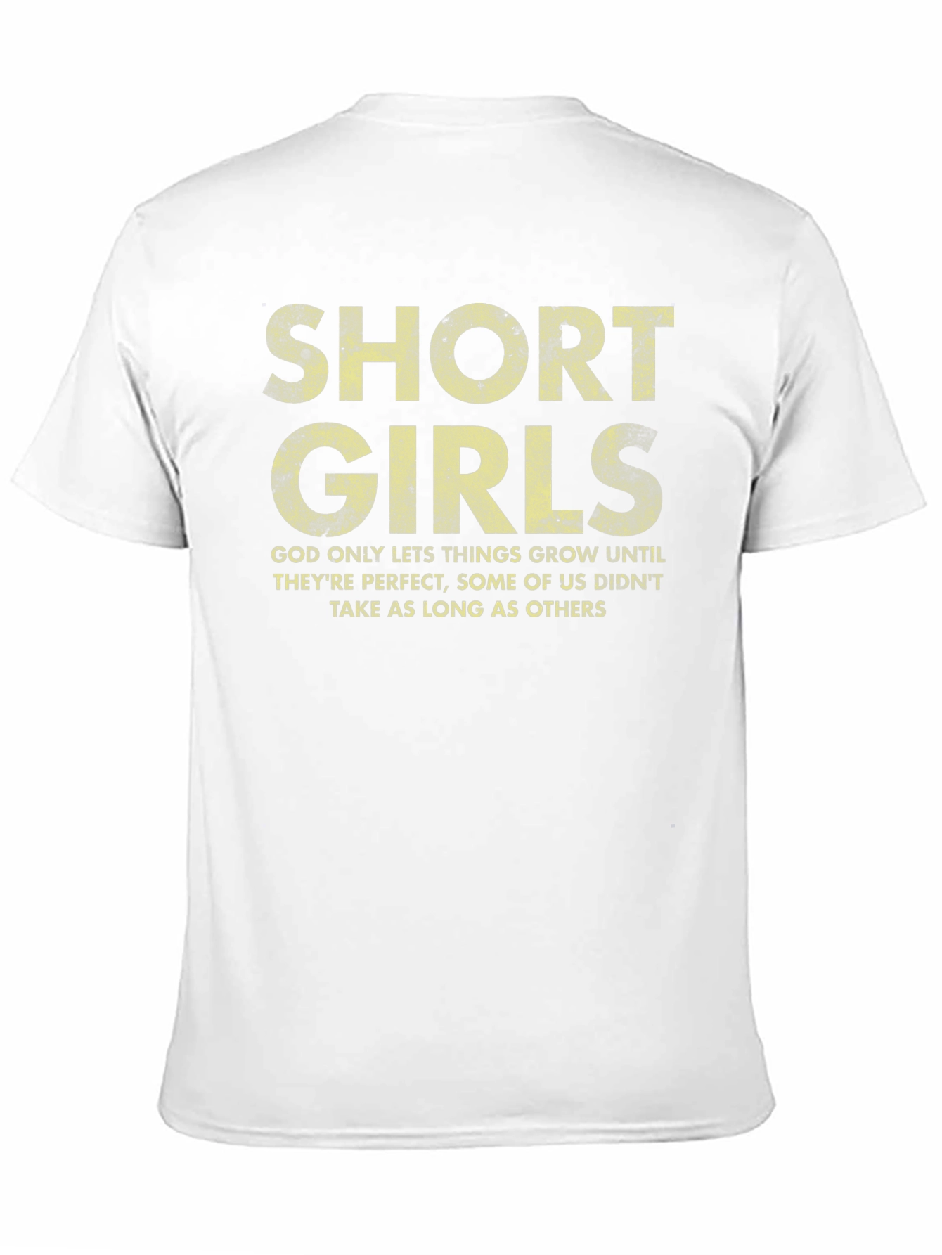 Short Girls Graphic Tee - Perfect Humor T-Shirt