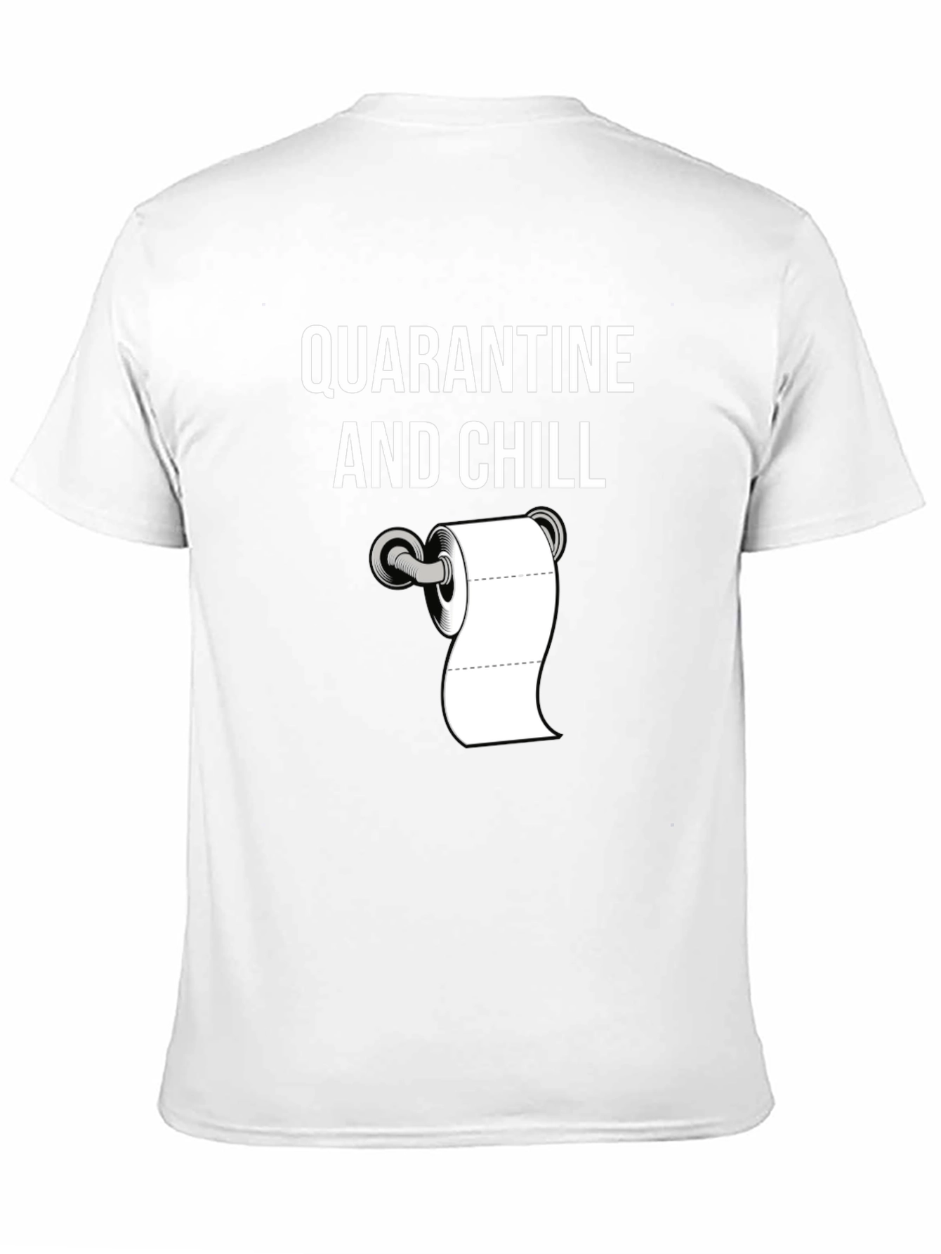 Quarantine and Chill T-Shirt Novelty Humor Tee