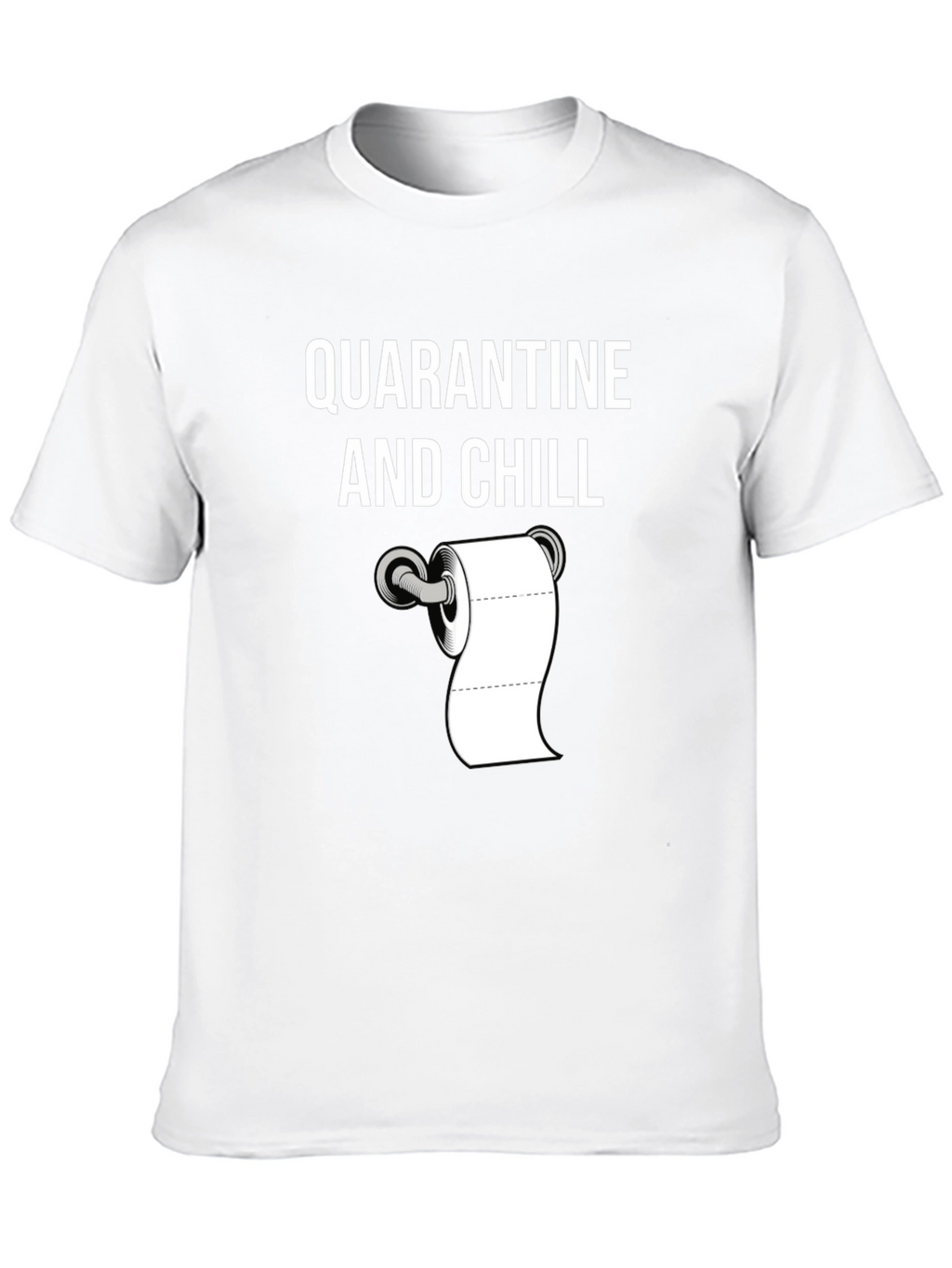Quarantine and Chill T-Shirt Novelty Humor Tee