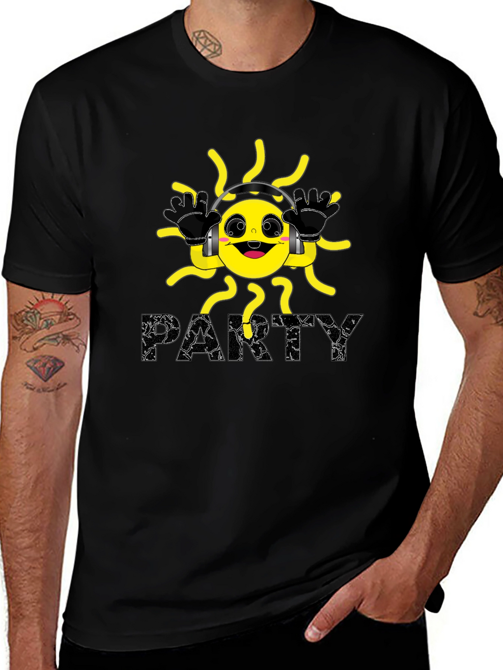 Party Sun Graphic T-Shirt