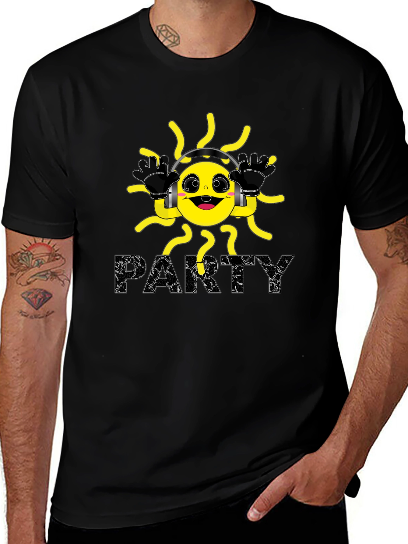 Party Sun Graphic T-Shirt