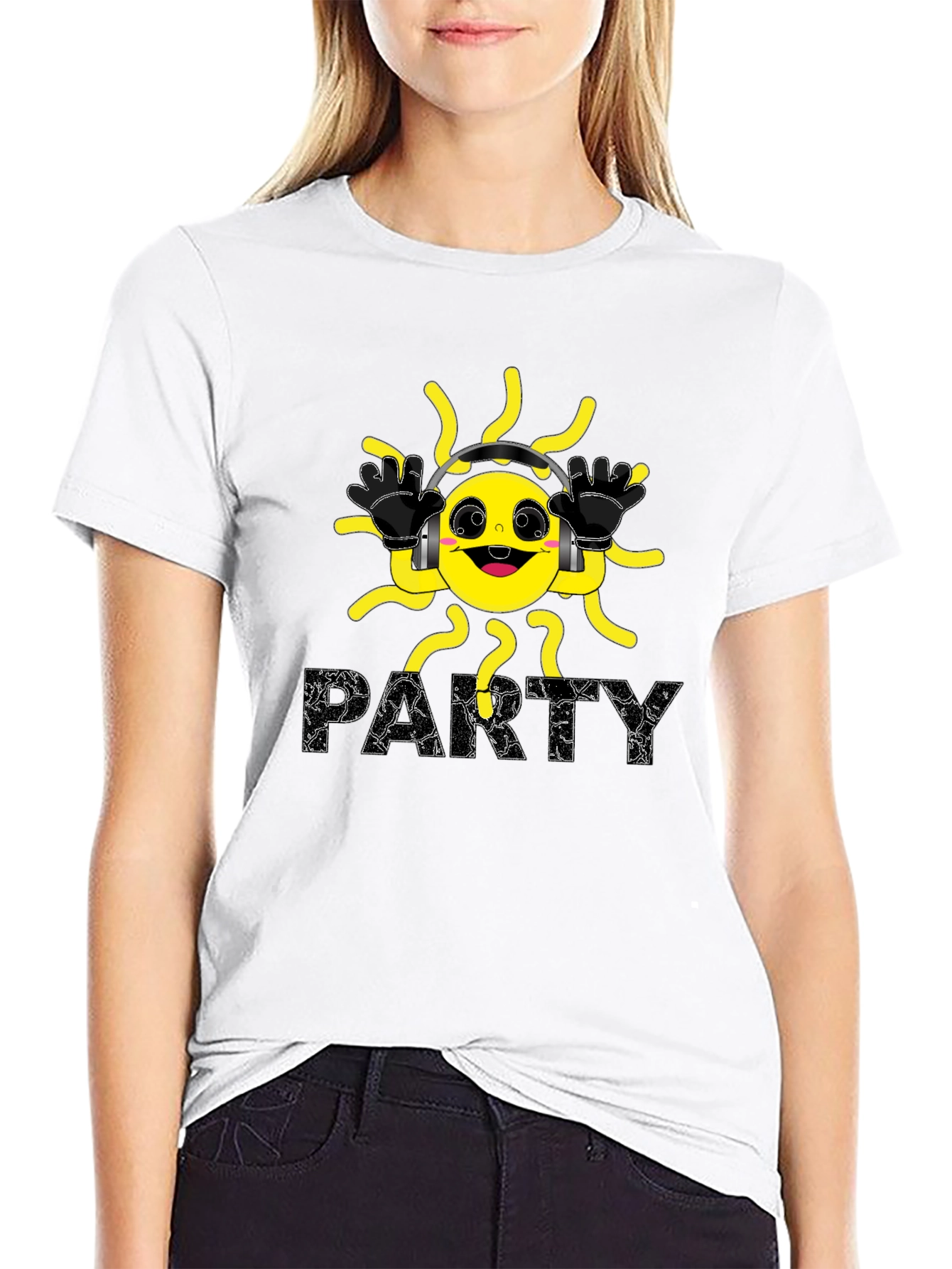 Party Sun Graphic T-Shirt