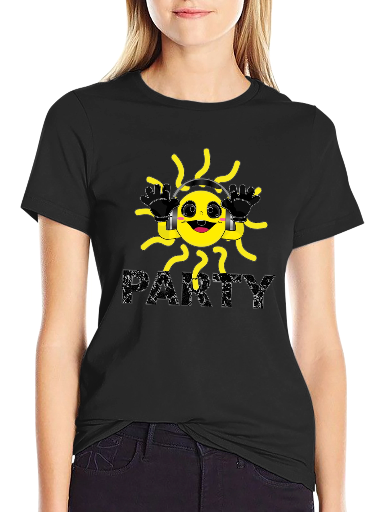 Party Sun Graphic T-Shirt