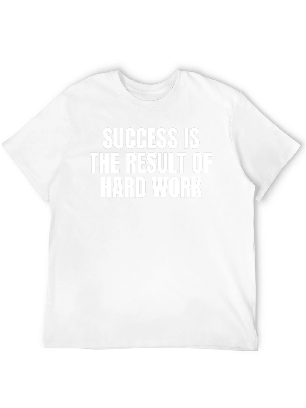 Success is Hard Work Black Graphic Tee