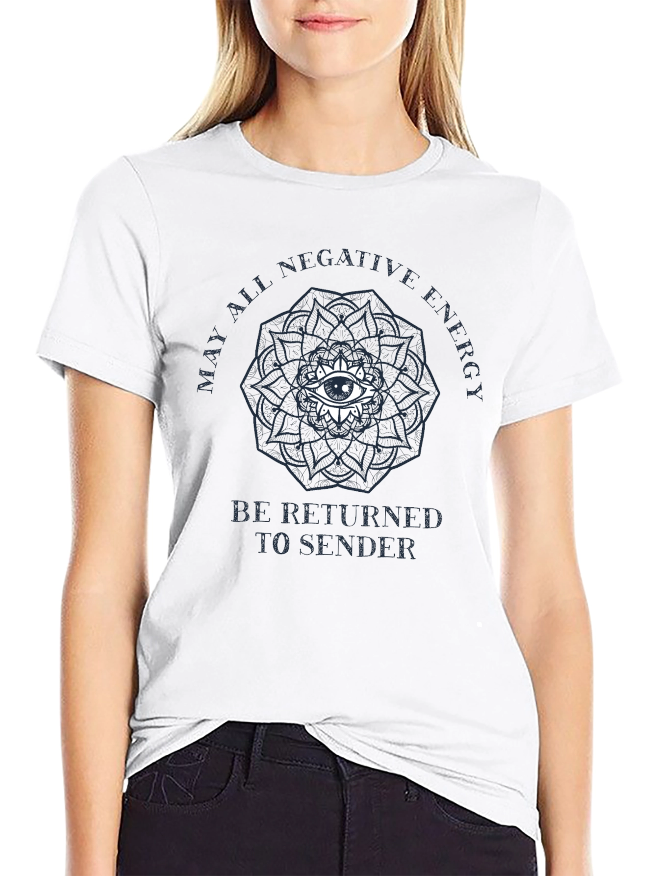 Negative Energy Return to Sender Graphic Tee