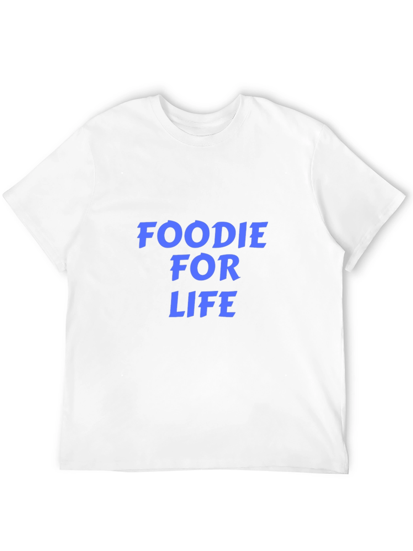 Foodie For Life Graphic Tee - Stylish Comfort