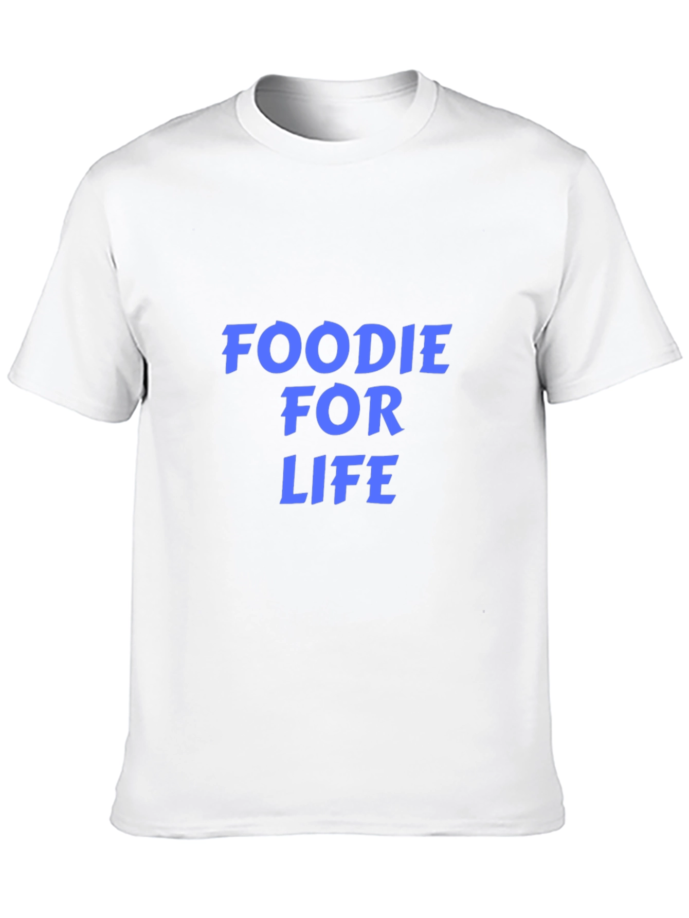 Foodie For Life Graphic Tee - Stylish Comfort