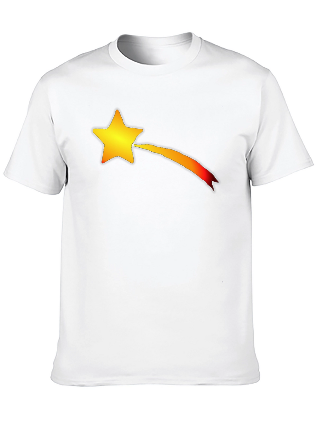 Shooting Star Graphic T-Shirt - Black