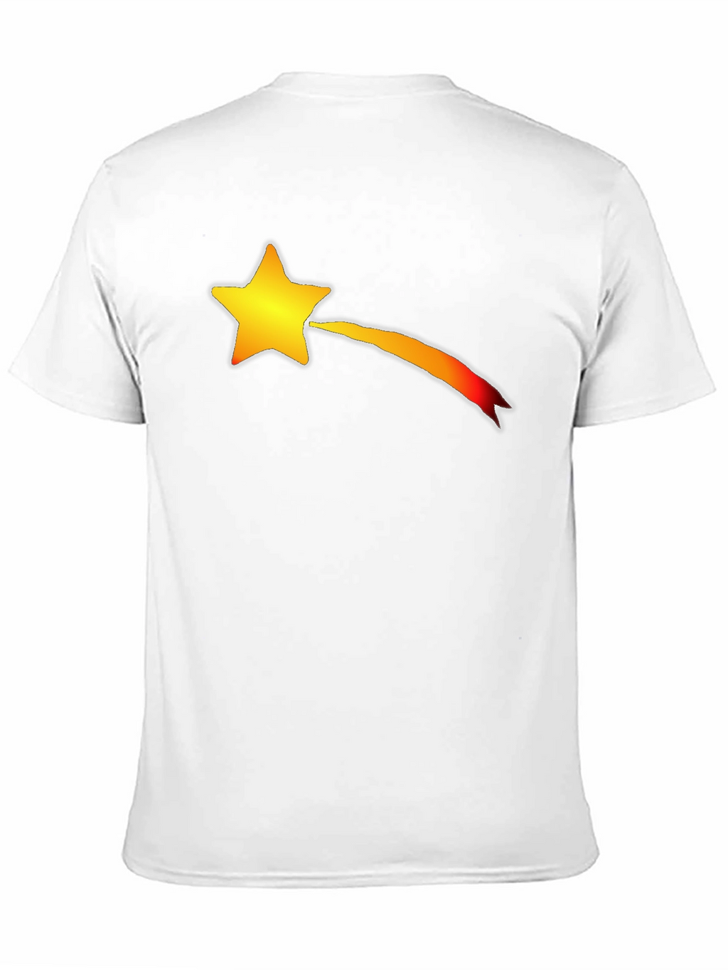 Shooting Star Graphic T-Shirt - Black