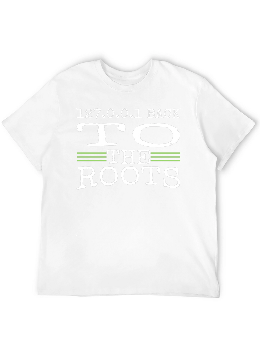 127.0.0.1 Back to the Roots Black T-Shirt