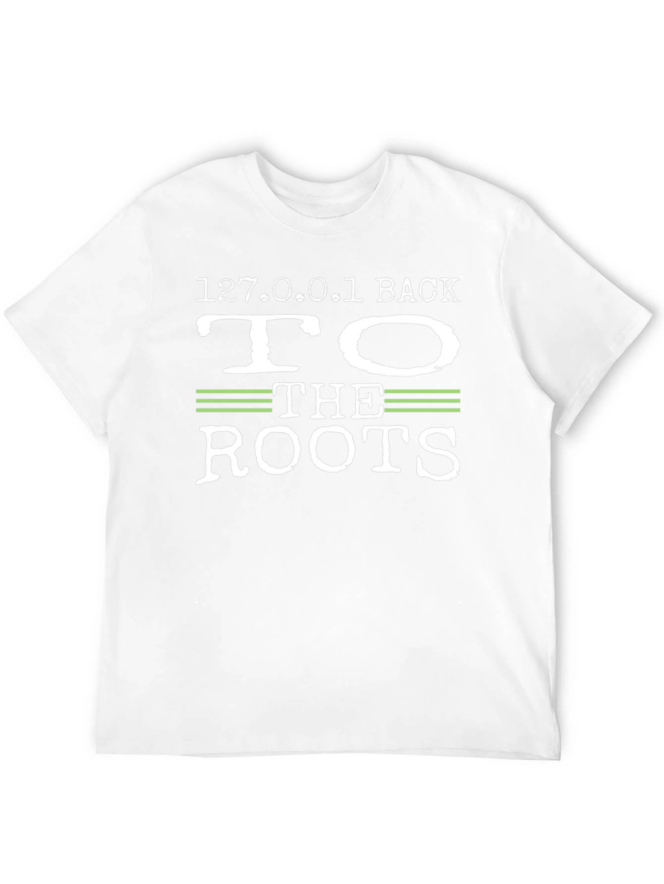 127.0.0.1 Back to the Roots Black T-Shirt
