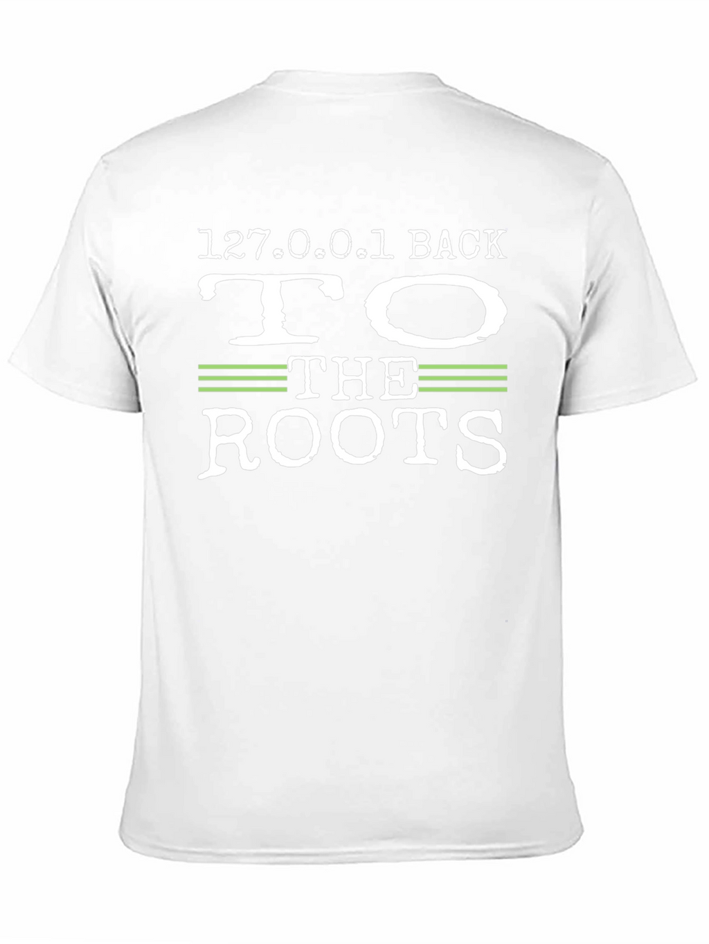 127.0.0.1 Back to the Roots Black T-Shirt