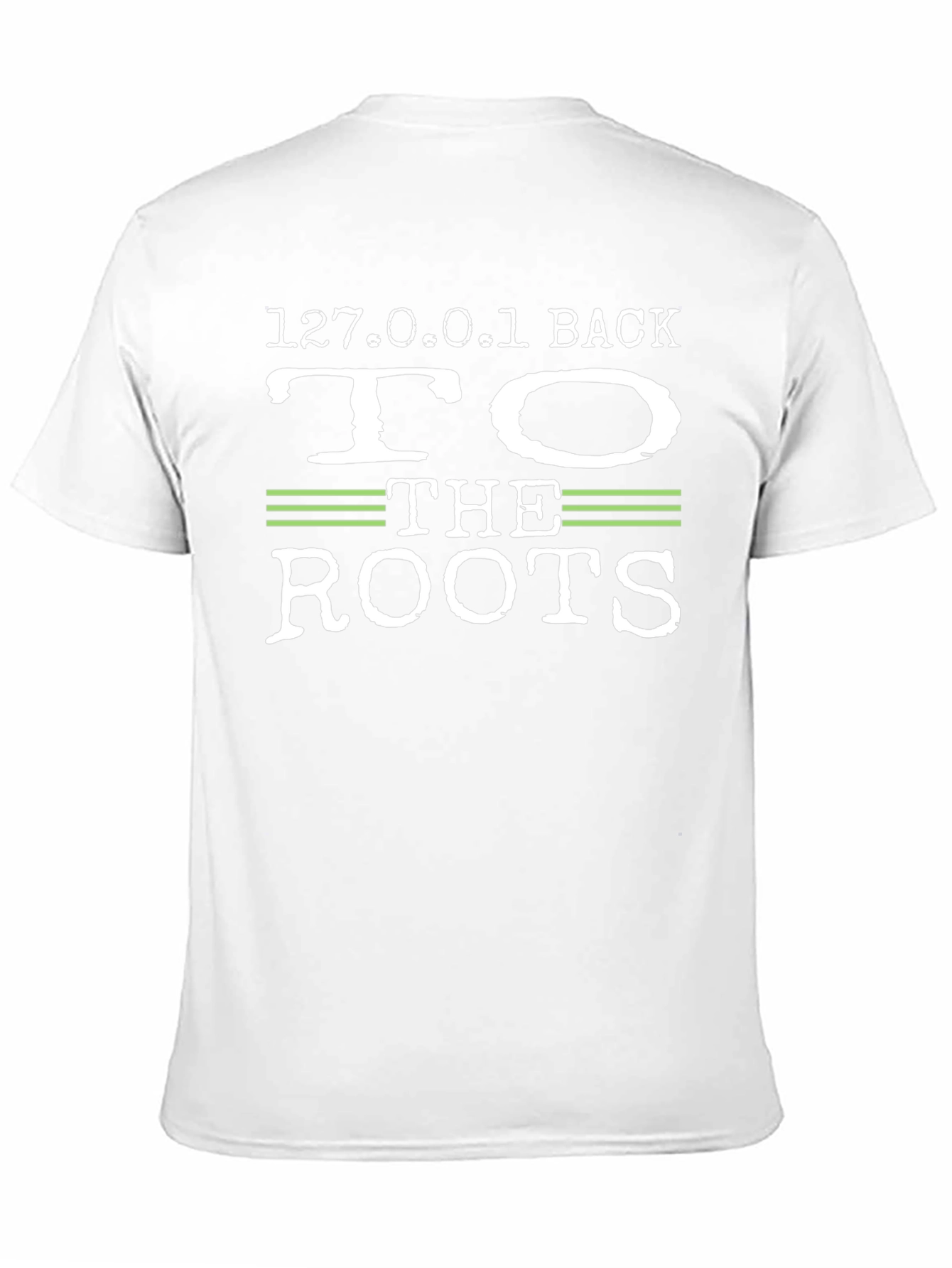 127.0.0.1 Back to the Roots Black T-Shirt
