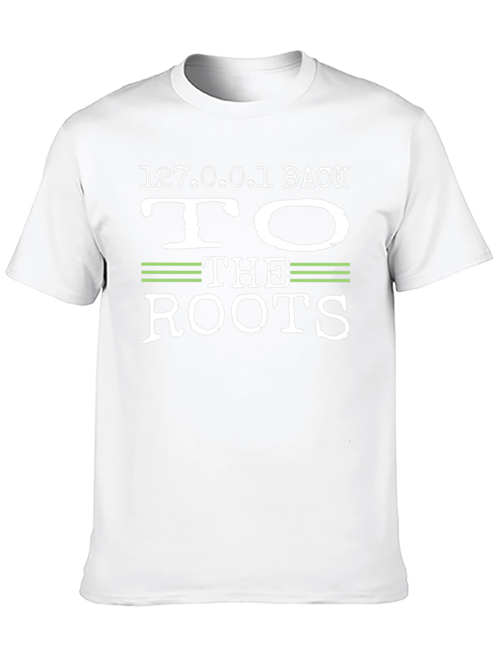 127.0.0.1 Back to the Roots Black T-Shirt