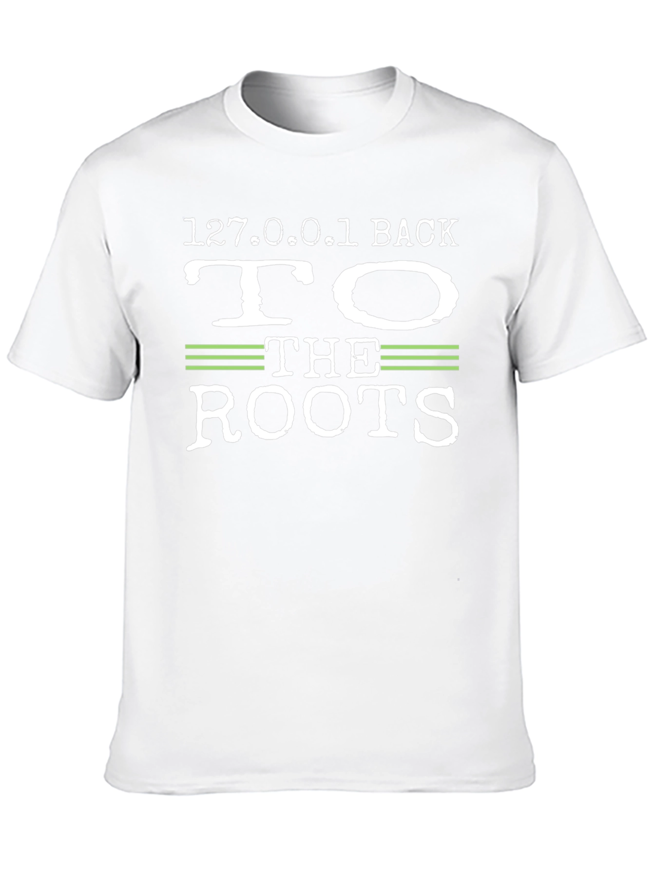 127.0.0.1 Back to the Roots Black T-Shirt