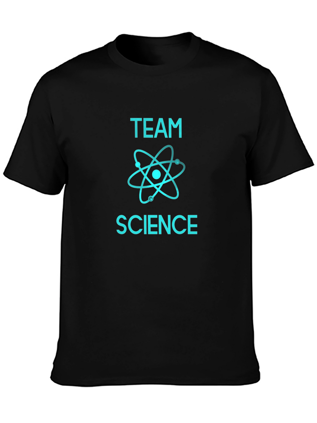 Team Science Graphic Tee - Cool Black T-Shirt