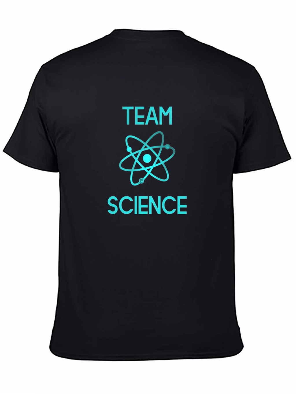 Team Science Graphic Tee - Cool Black T-Shirt