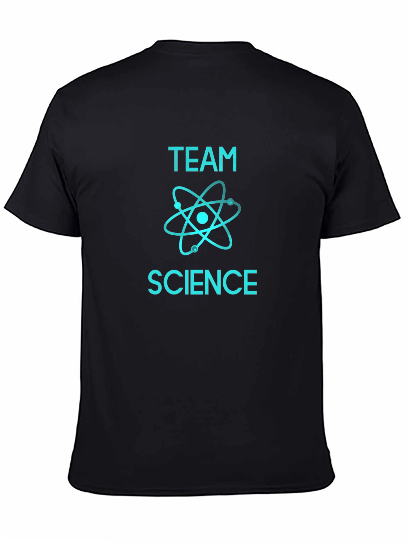 Team Science Graphic Tee - Cool Black T-Shirt