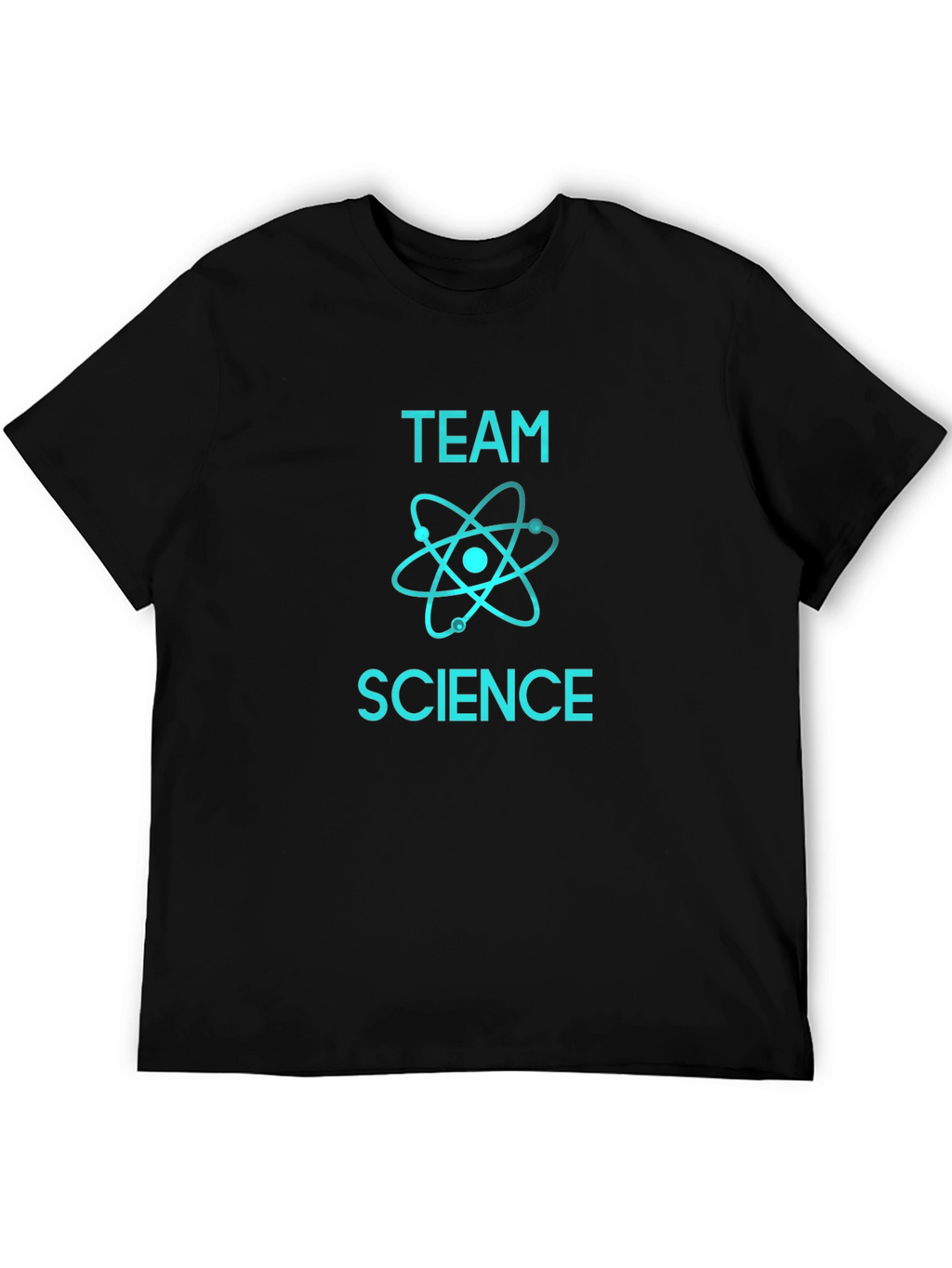 Team Science Graphic Tee - Cool Black T-Shirt