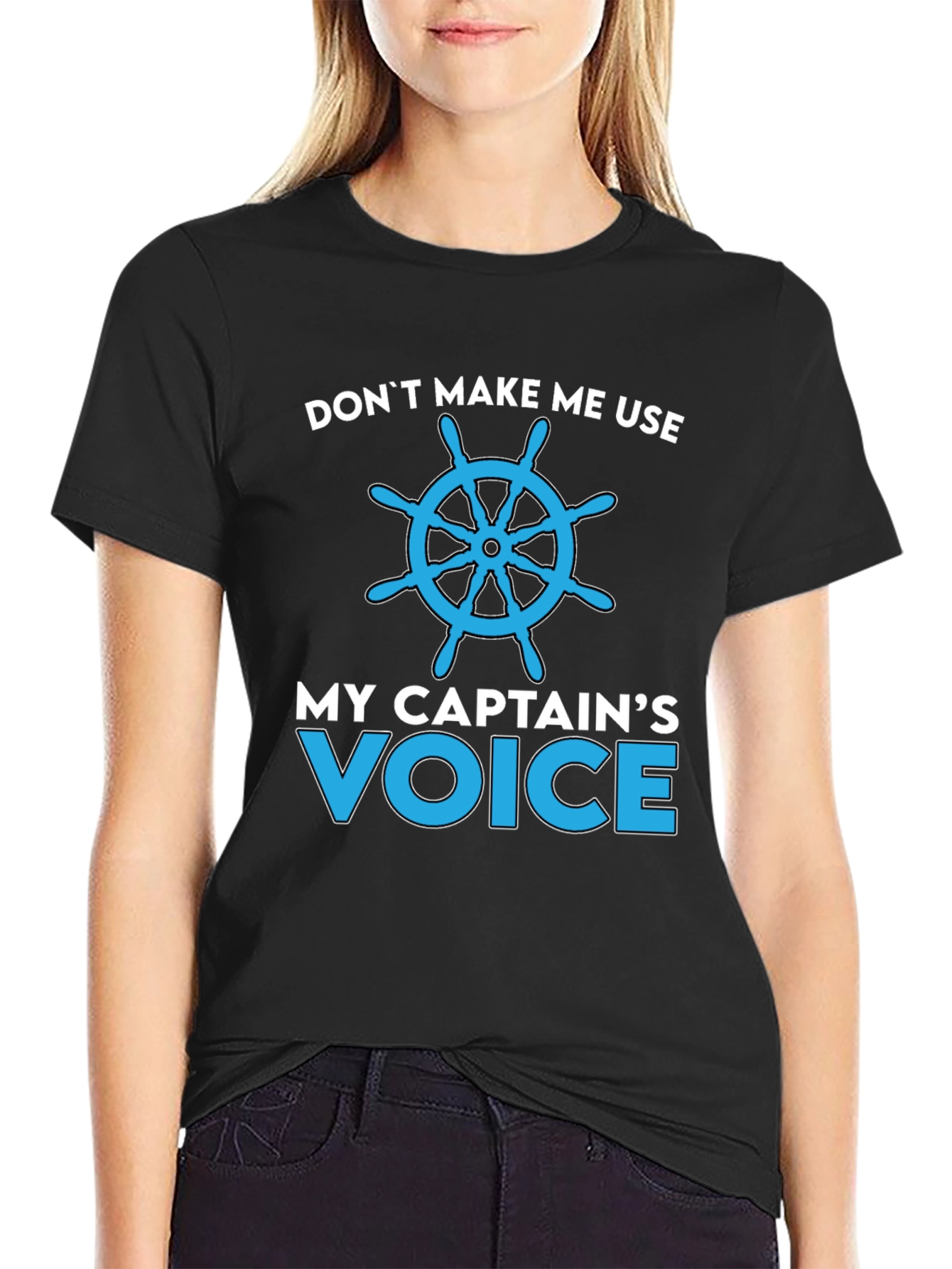 Captains Voice T-Shirt - Nautical Humor
