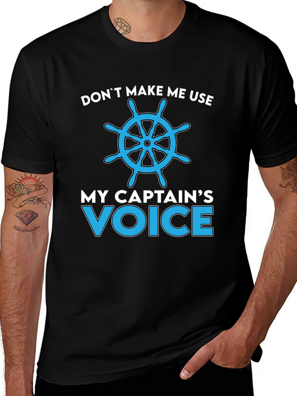 Captains Voice T-Shirt - Nautical Humor