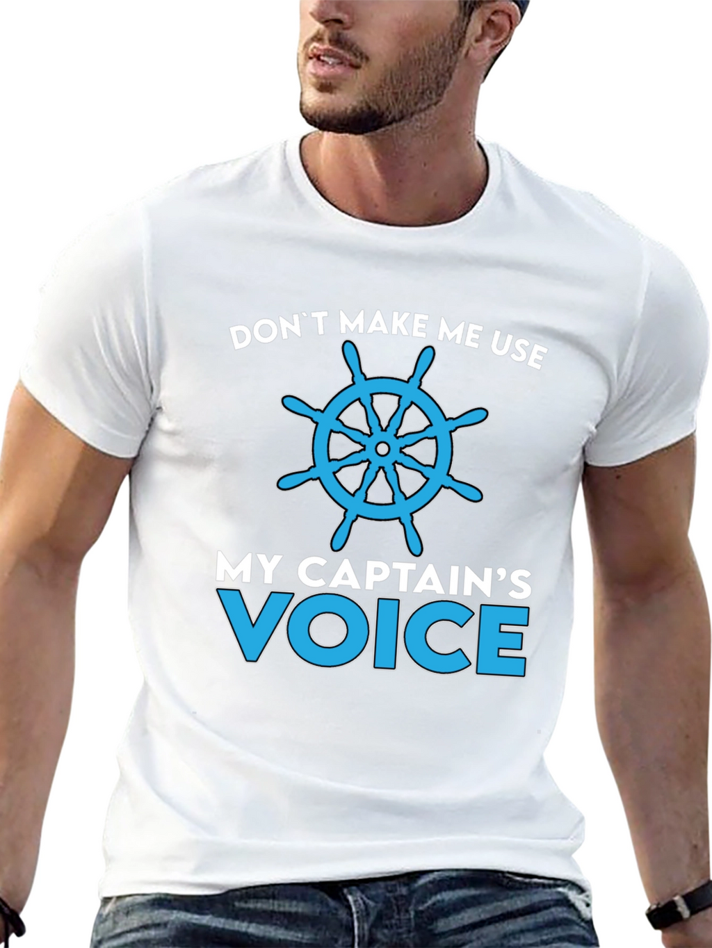 Captains Voice T-Shirt - Nautical Humor