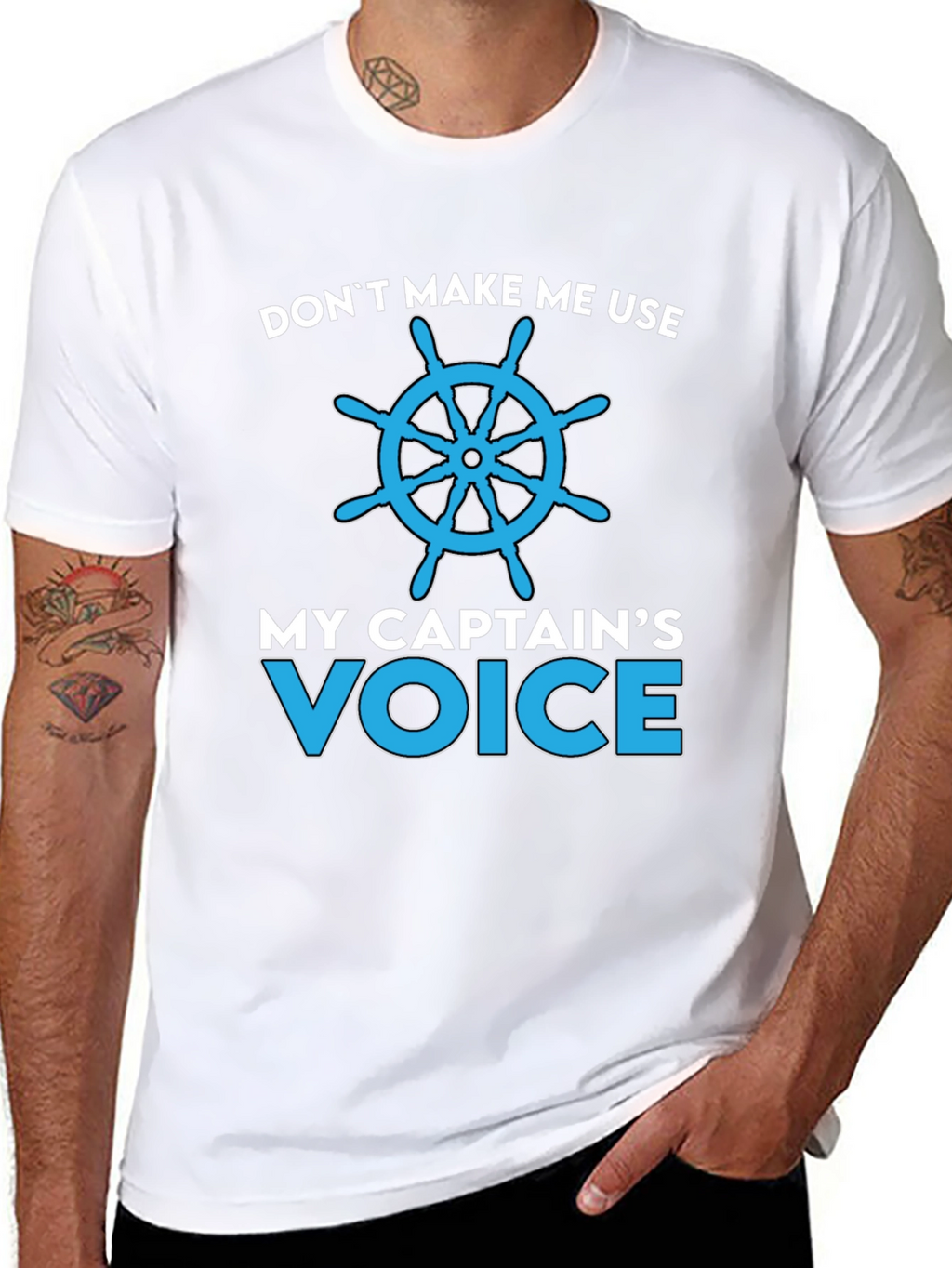 Captains Voice T-Shirt - Nautical Humor