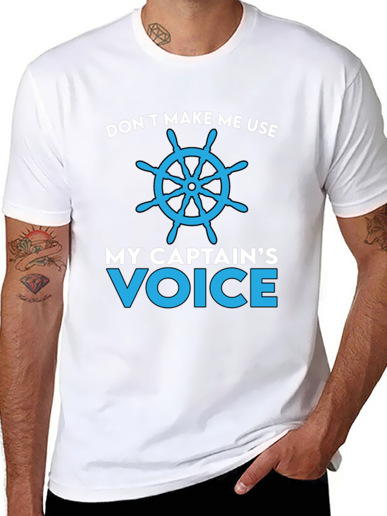 Captains Voice T-Shirt - Nautical Humor