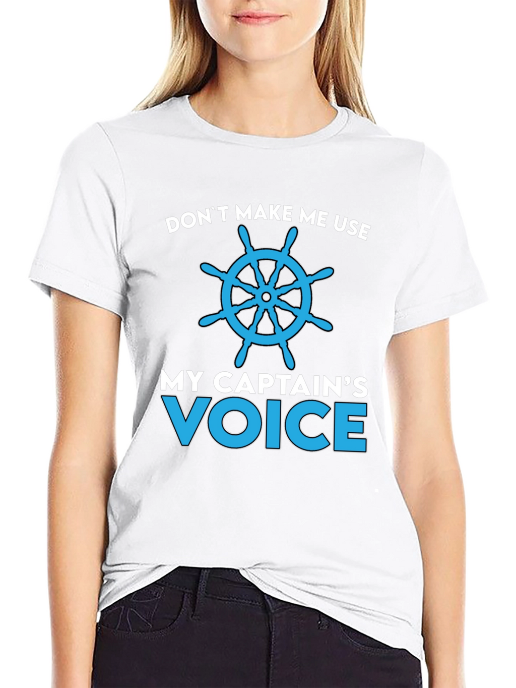 Captains Voice T-Shirt - Nautical Humor