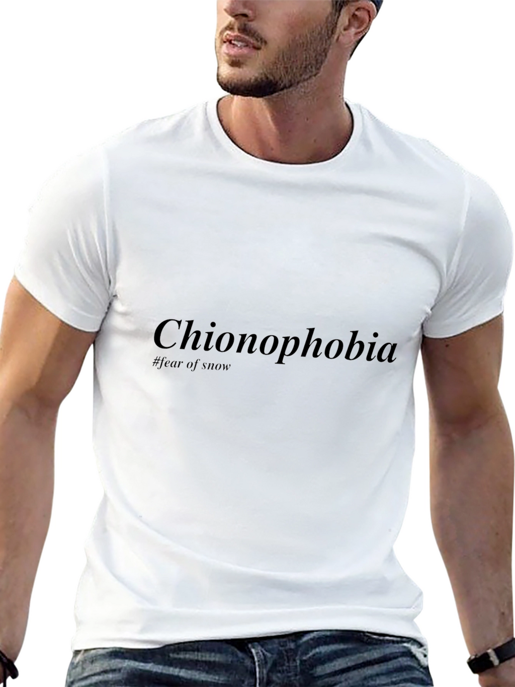 Chionophobia Fear of Snow T-Shirt