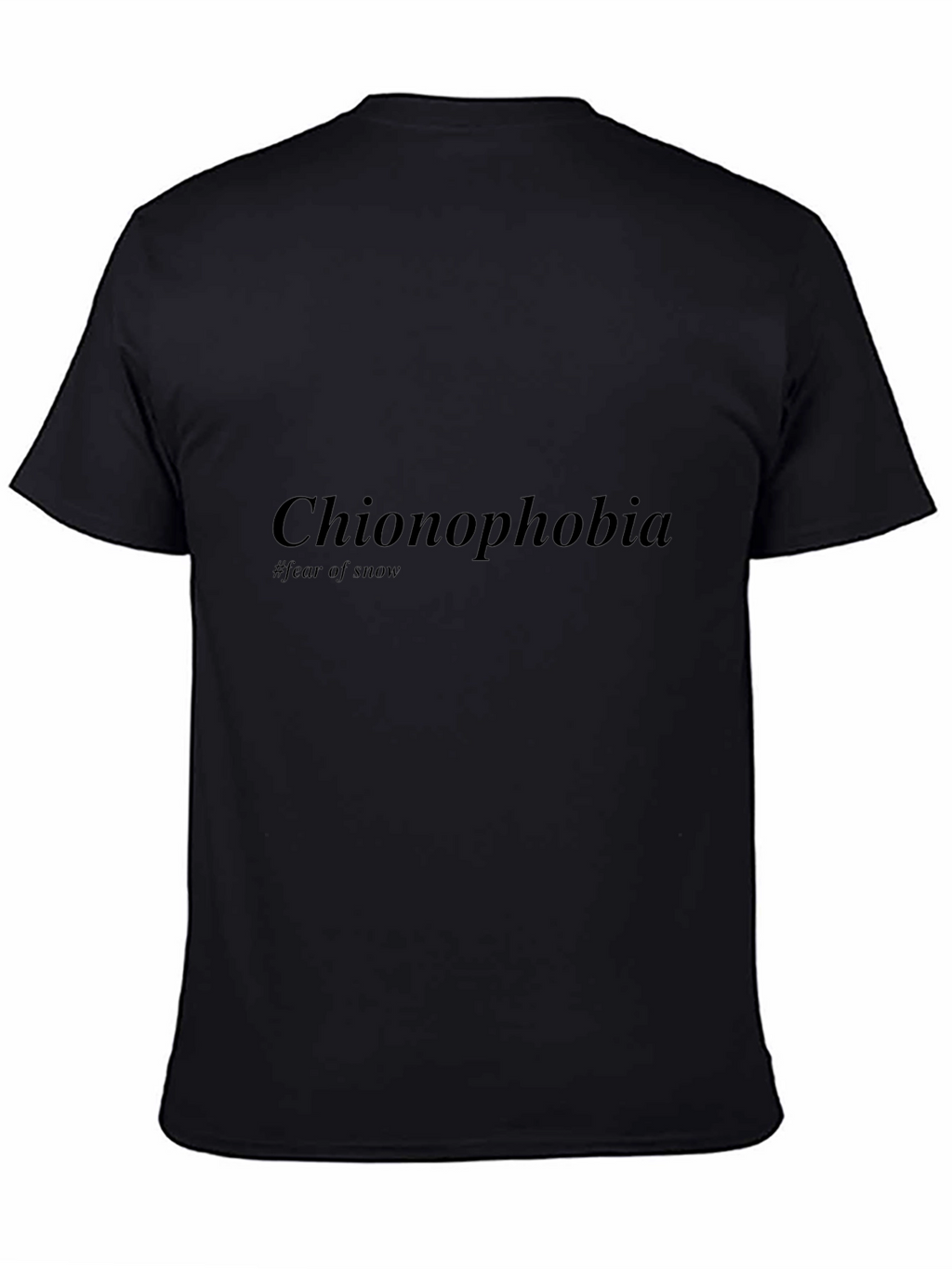 Chionophobia Fear of Snow T-Shirt