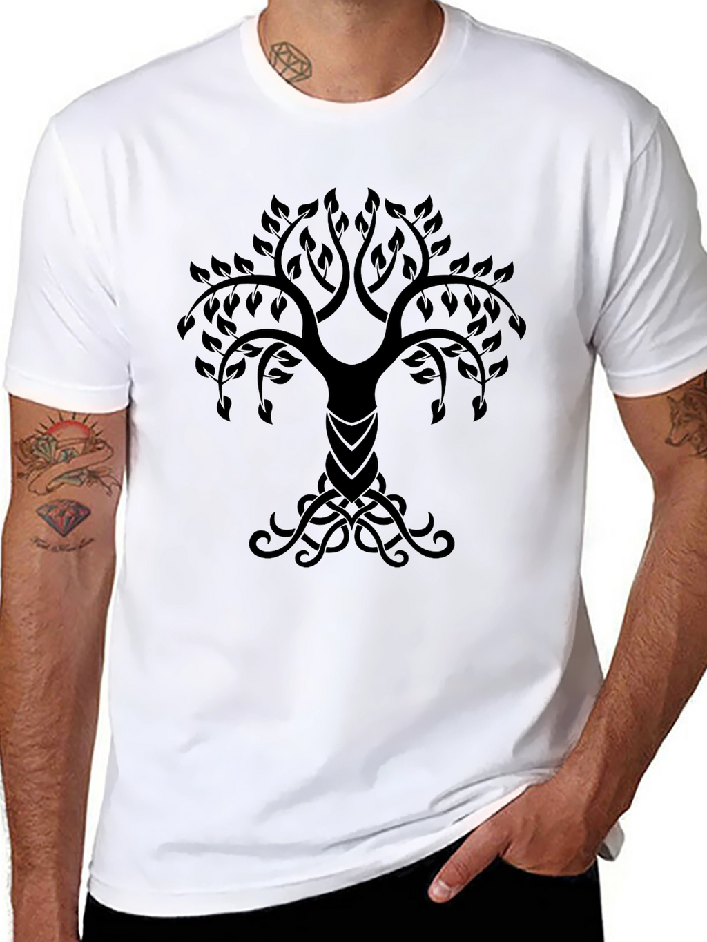 Celtic Tree of Life Graphic T-Shirt