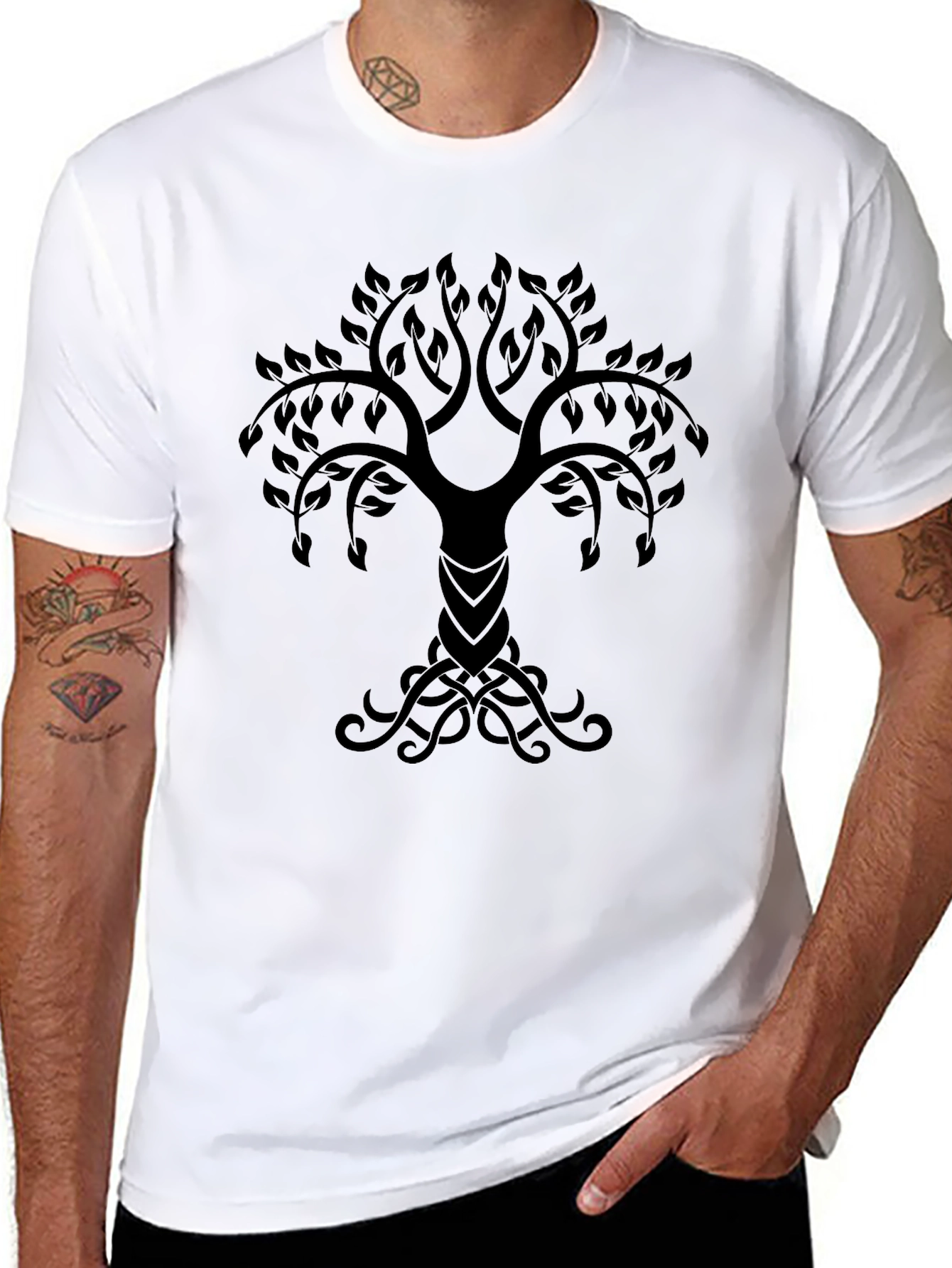 Celtic Tree of Life Graphic T-Shirt