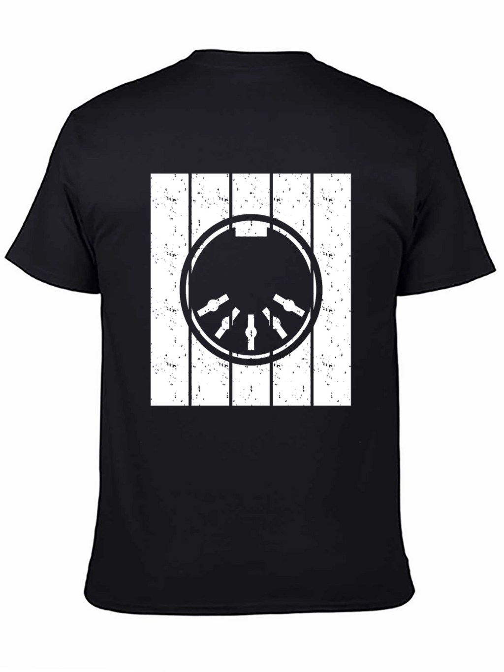 Millennium Falcon Cockpit T-Shirt - Distressed