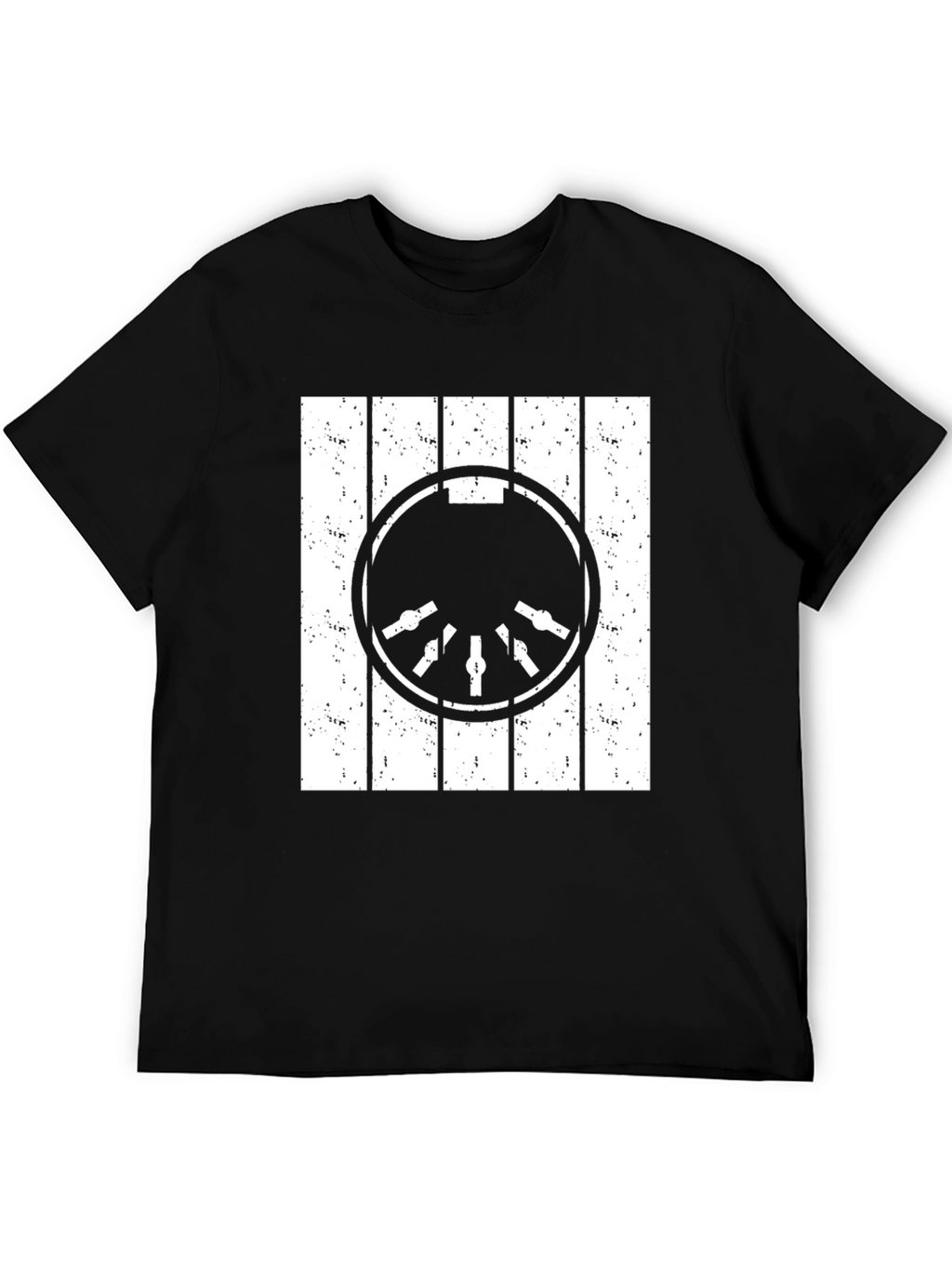 Millennium Falcon Cockpit T-Shirt - Distressed