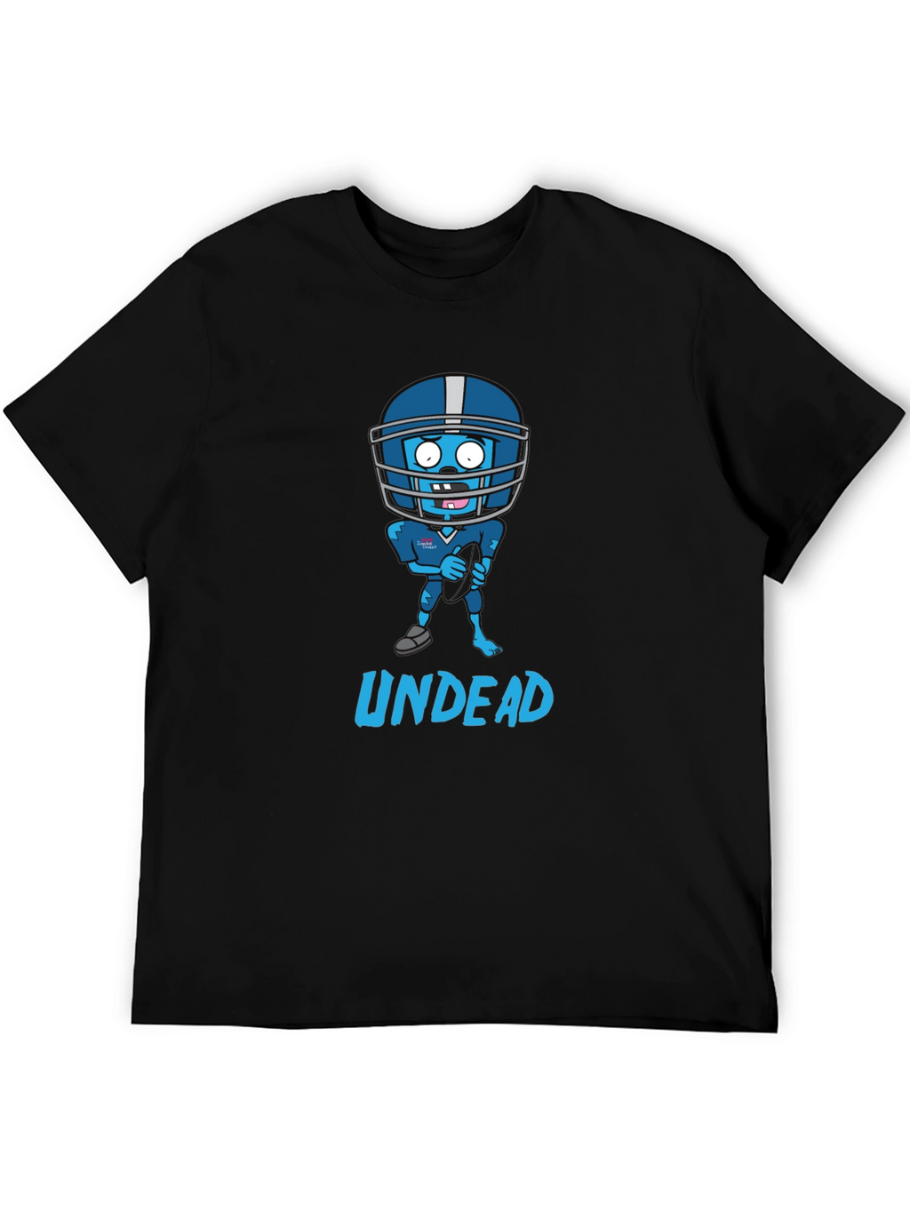 Zombie Football T-Shirt - Undead Athlete Design