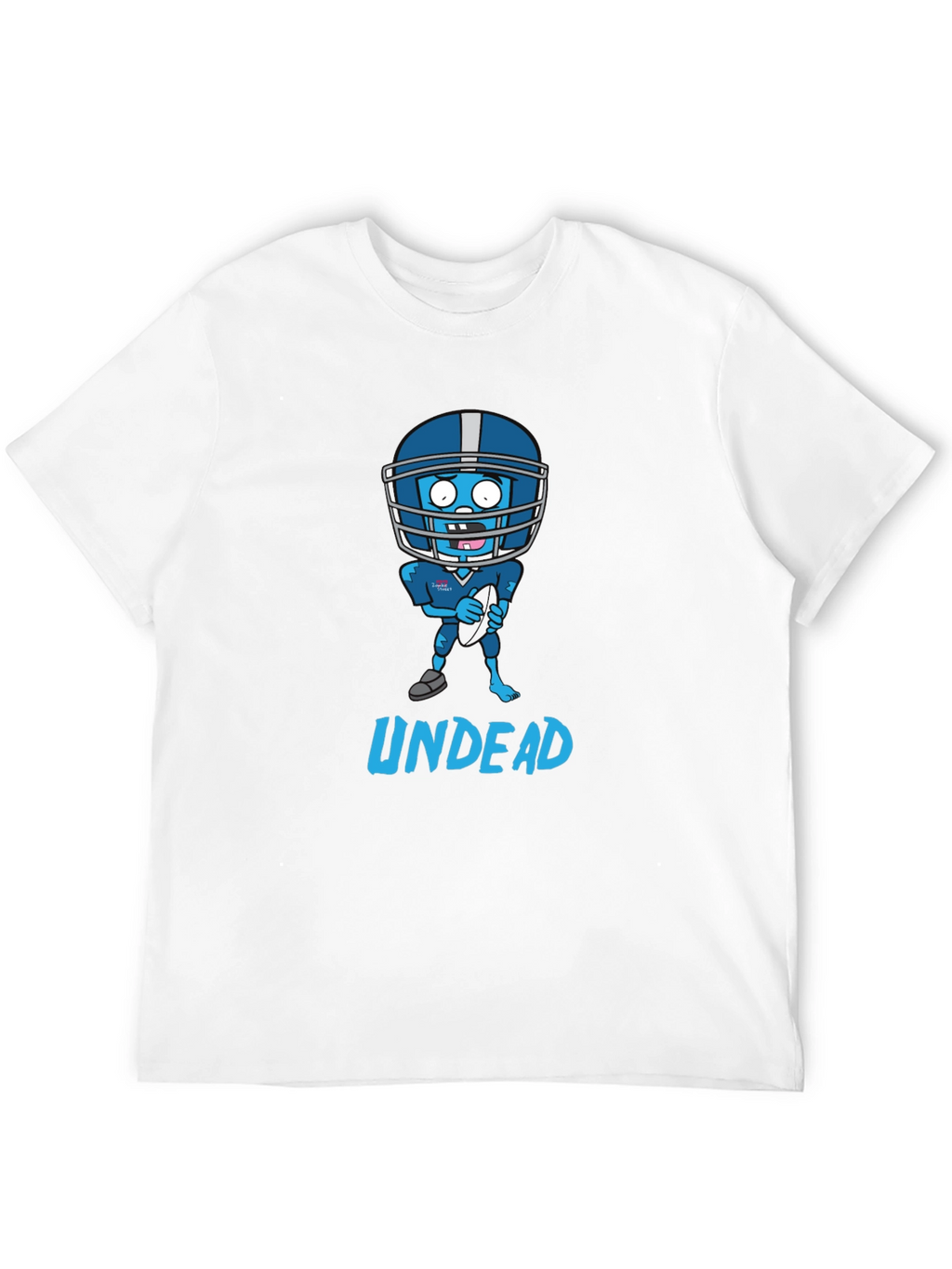 Zombie Football T-Shirt - Undead Athlete Design
