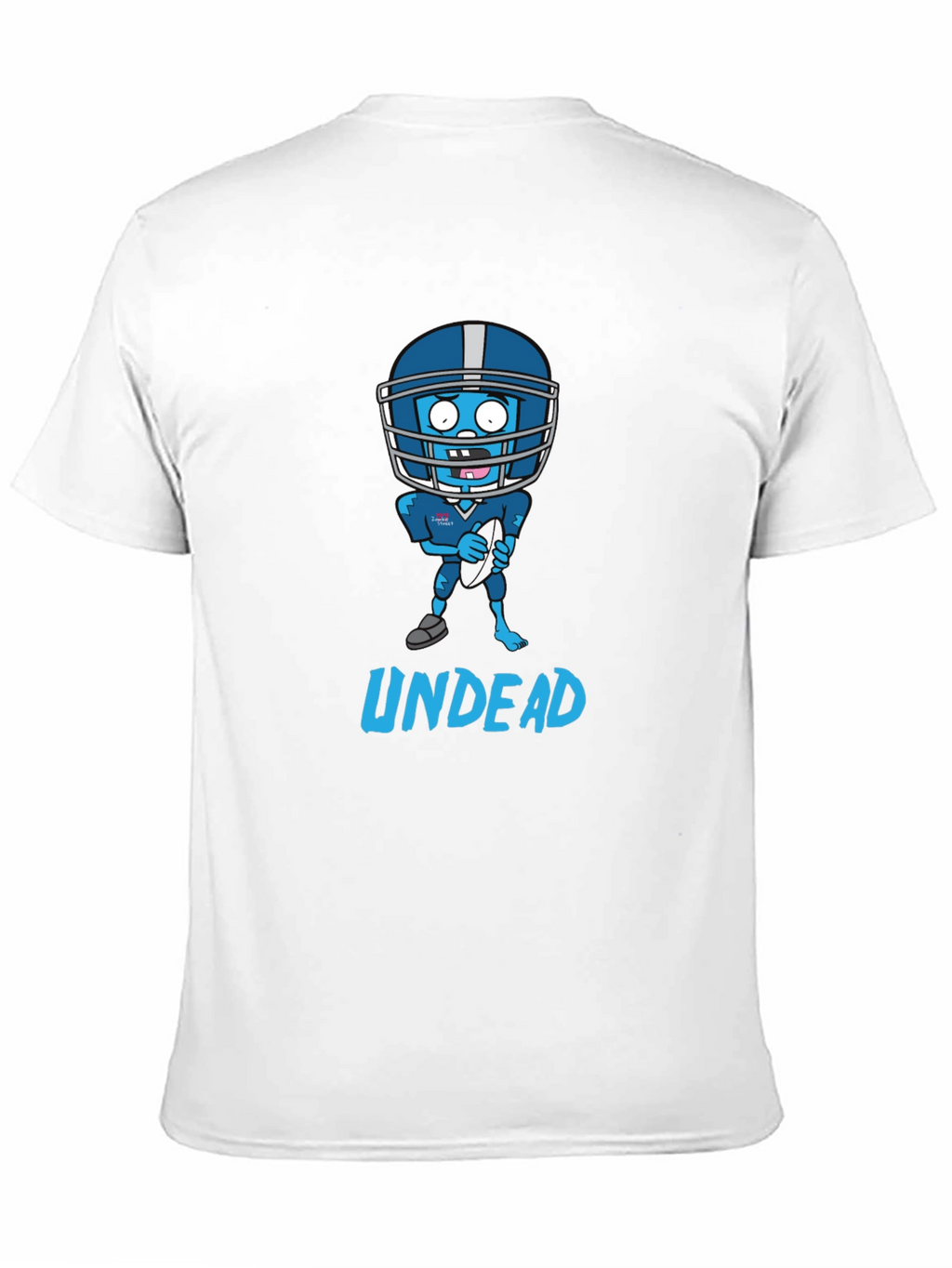 Zombie Football T-Shirt - Undead Athlete Design