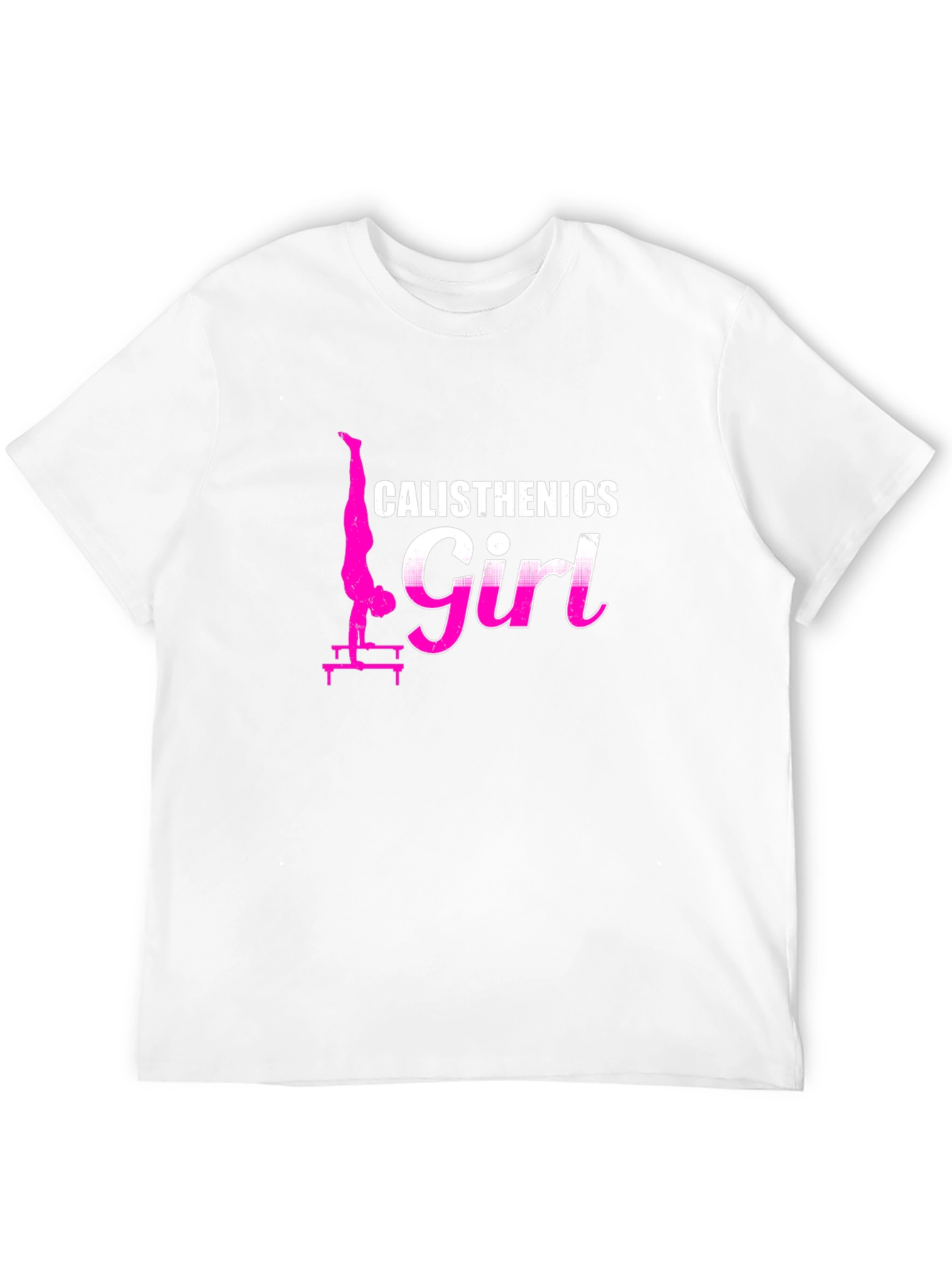 Calisthenics Girl Black T-Shirt