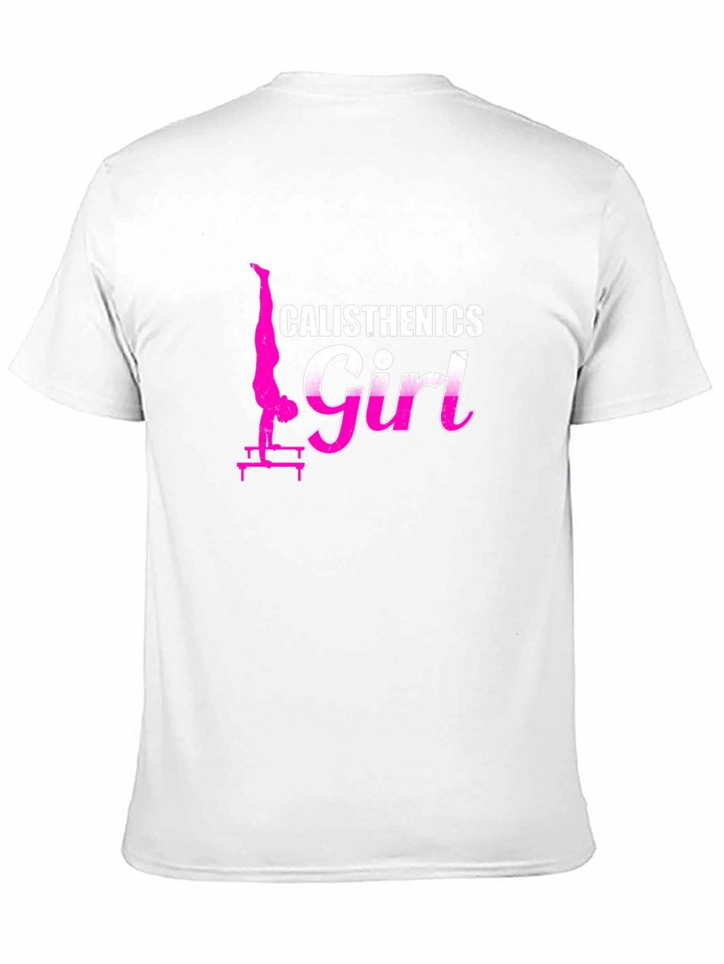 Calisthenics Girl Black T-Shirt