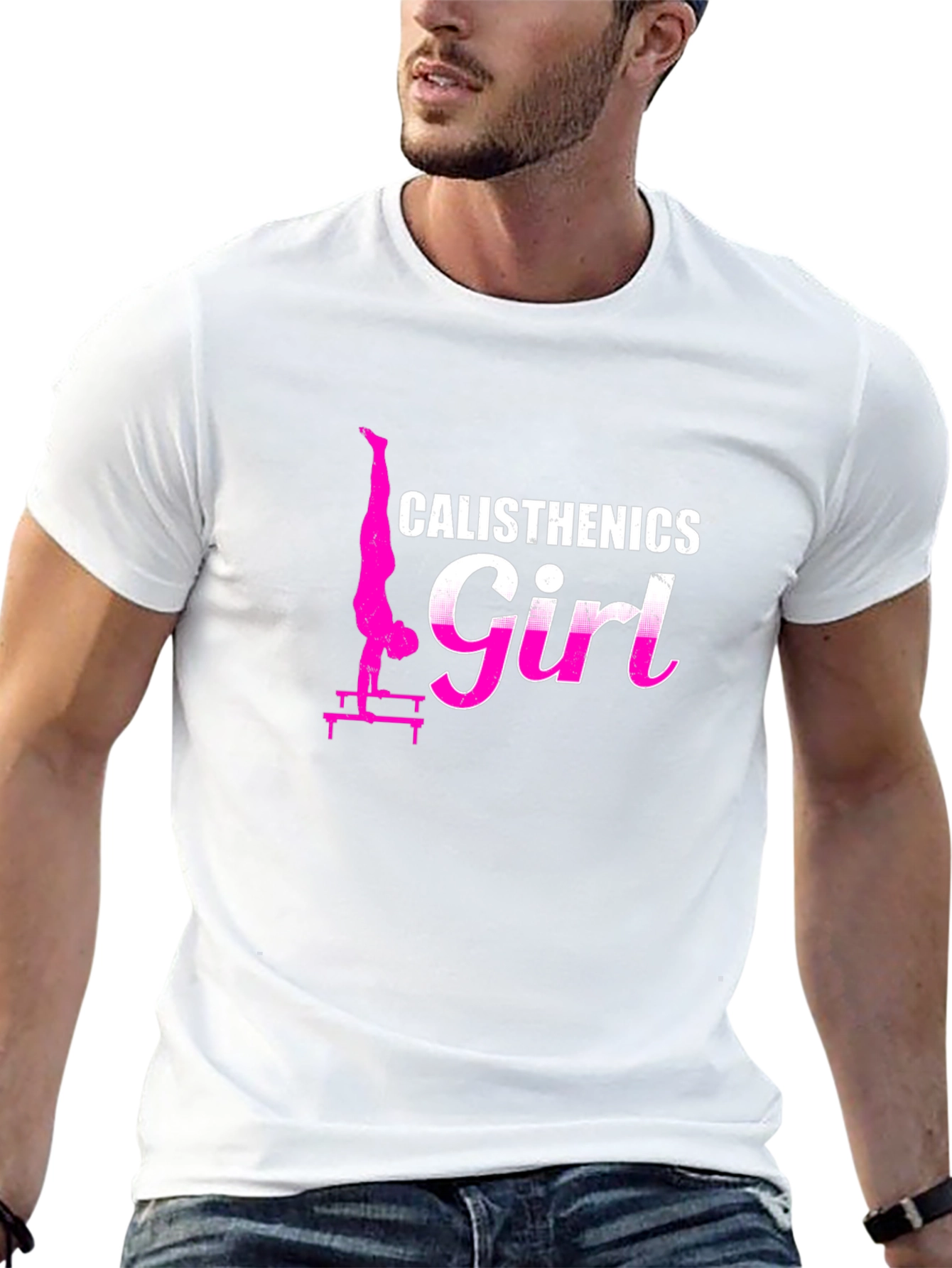 Calisthenics Girl Black T-Shirt