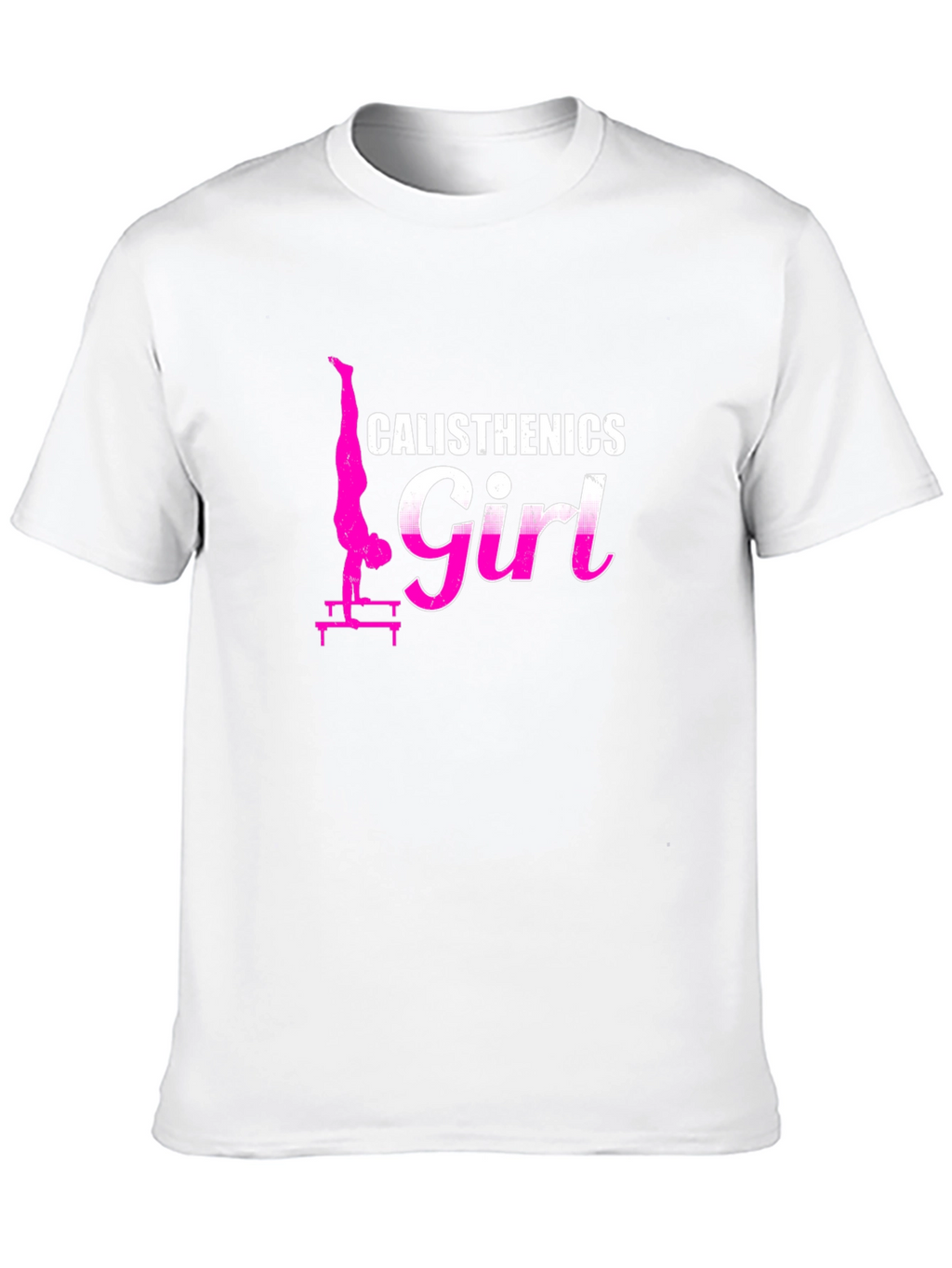 Calisthenics Girl Black T-Shirt
