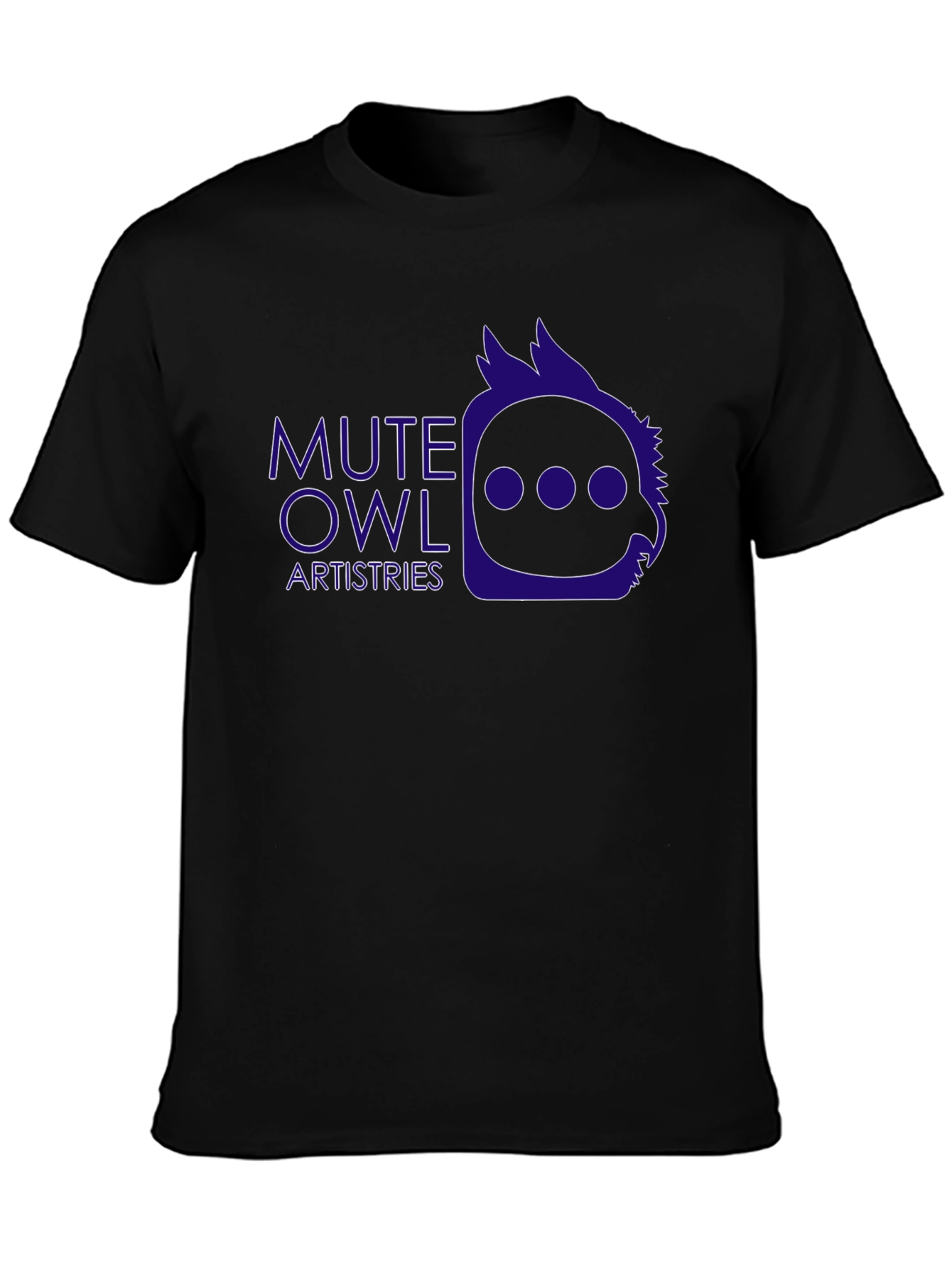 Mute Owl Artistries Graphic Tee - Black