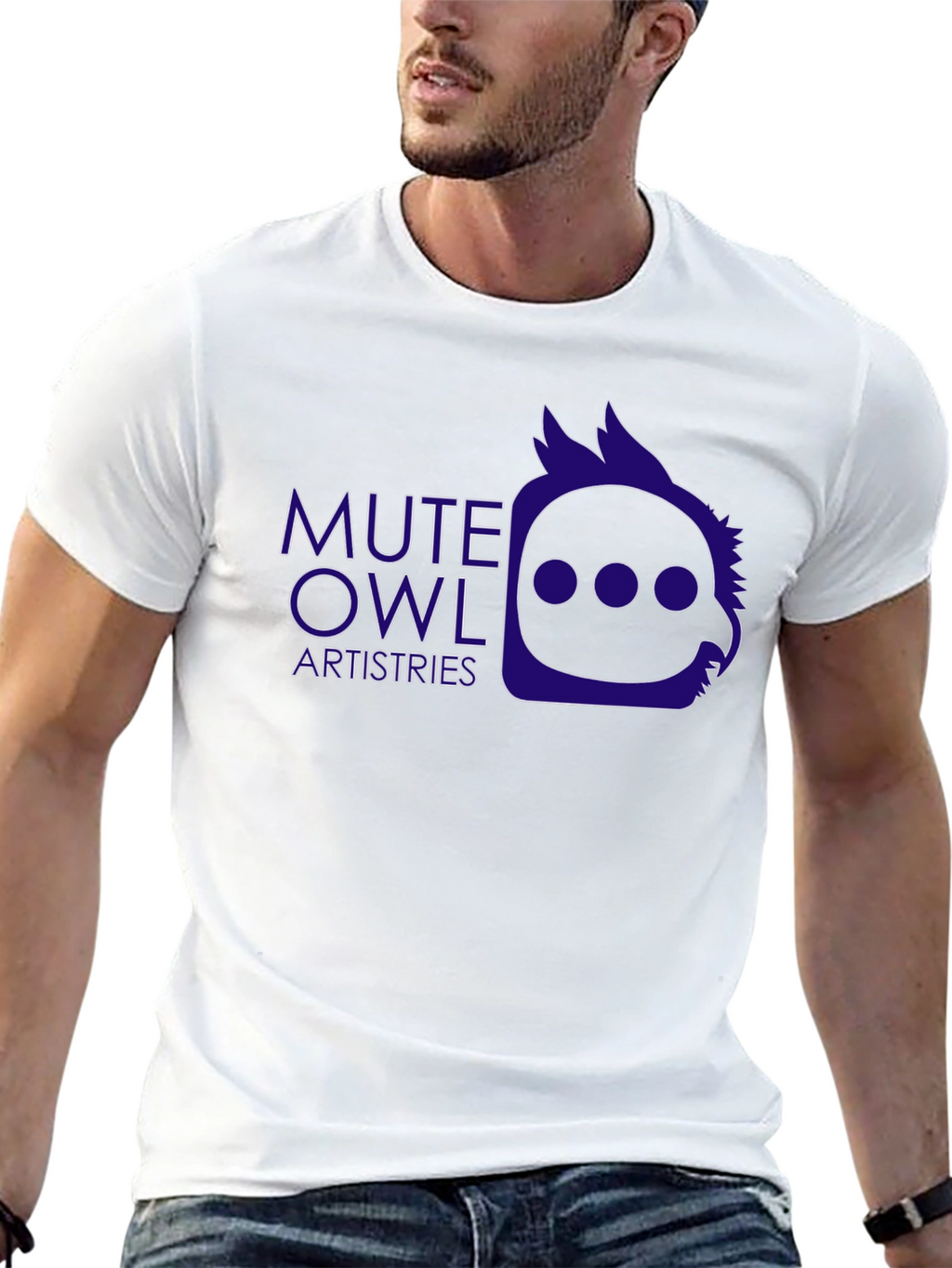Mute Owl Artistries Graphic Tee - Black