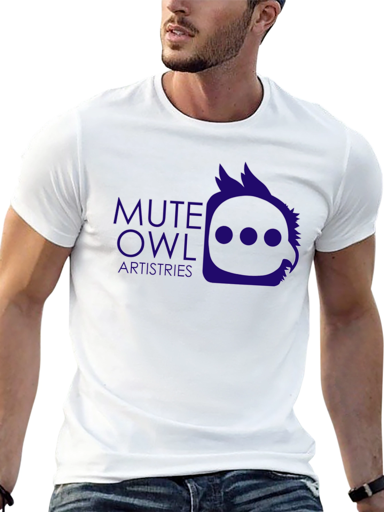Mute Owl Artistries Graphic Tee - Black