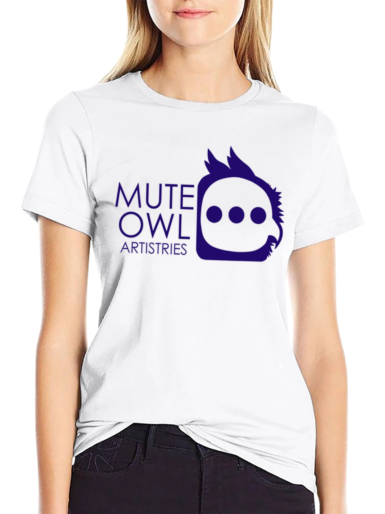 Mute Owl Artistries Graphic Tee - Black