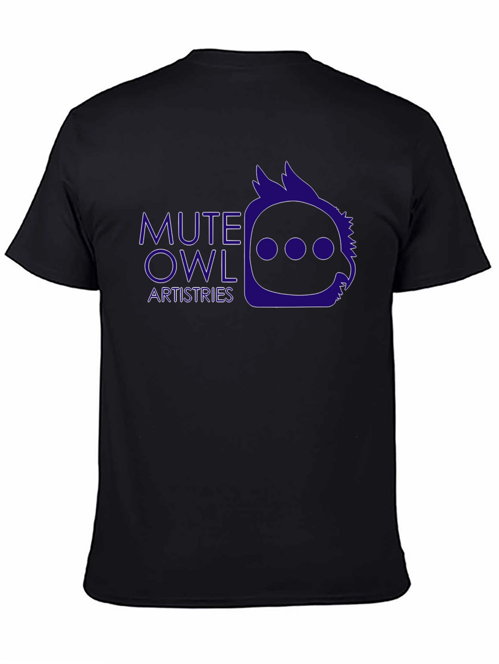 Mute Owl Artistries Graphic Tee - Black