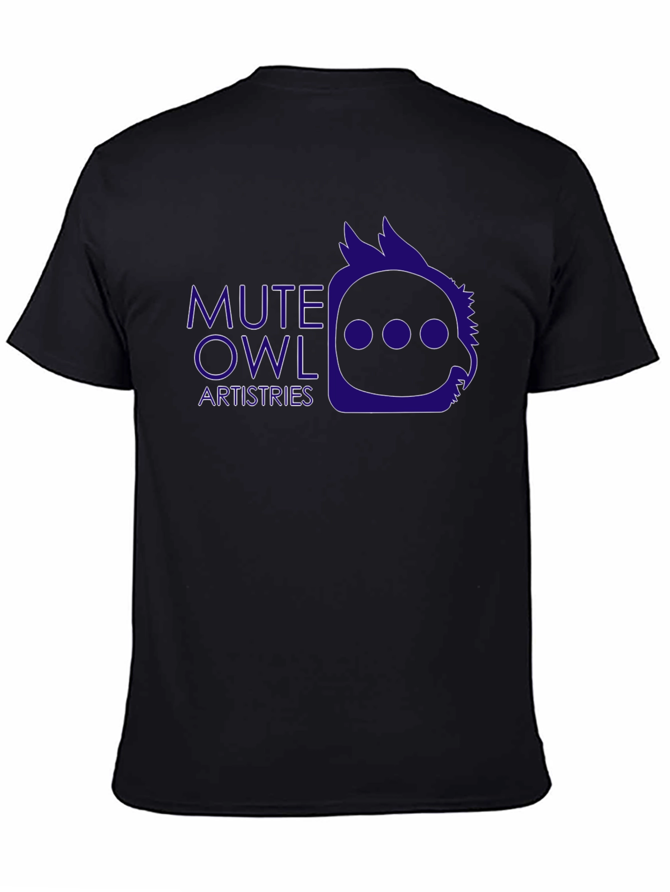 Mute Owl Artistries Graphic Tee - Black