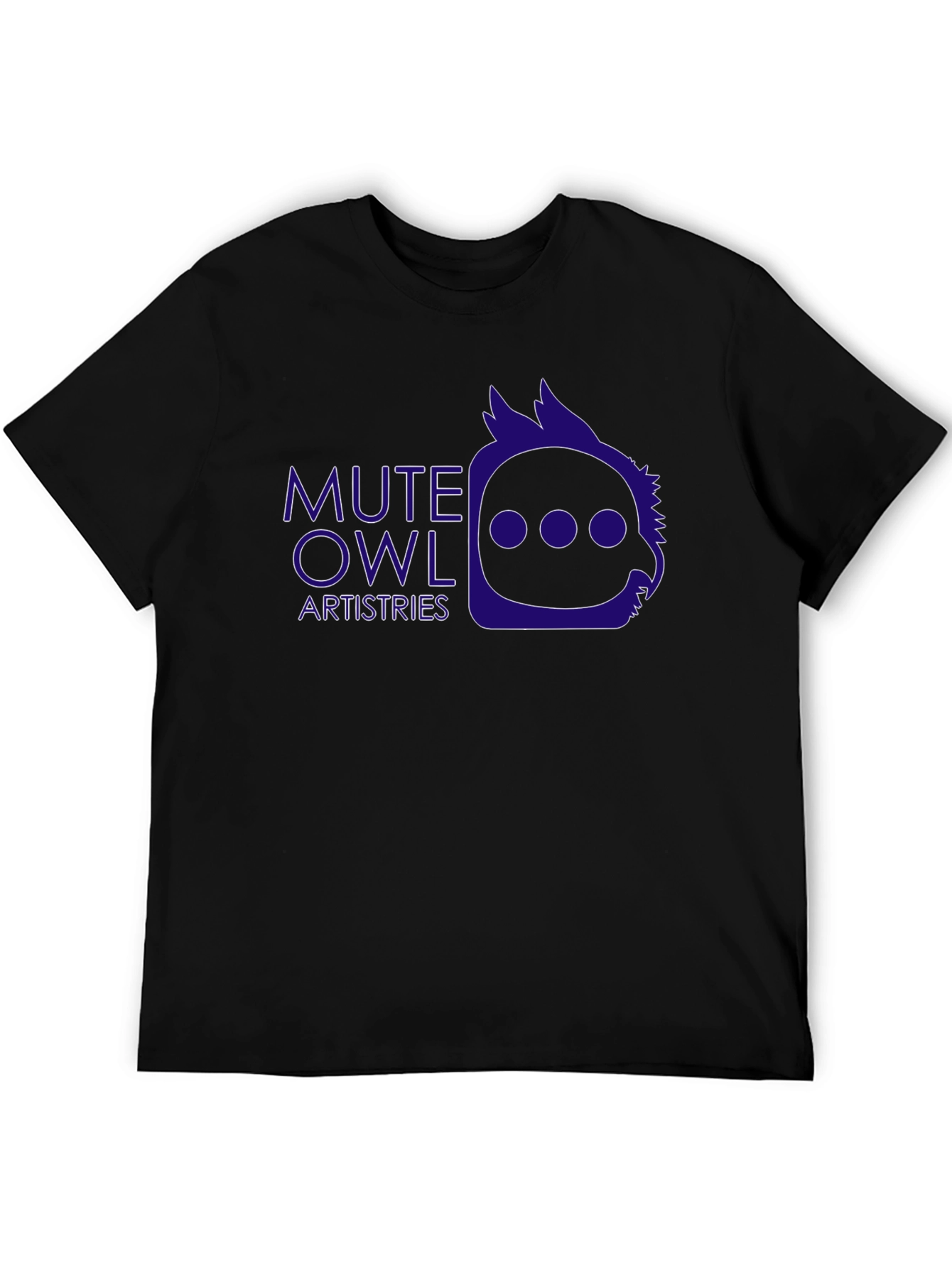 Mute Owl Artistries Graphic Tee - Black